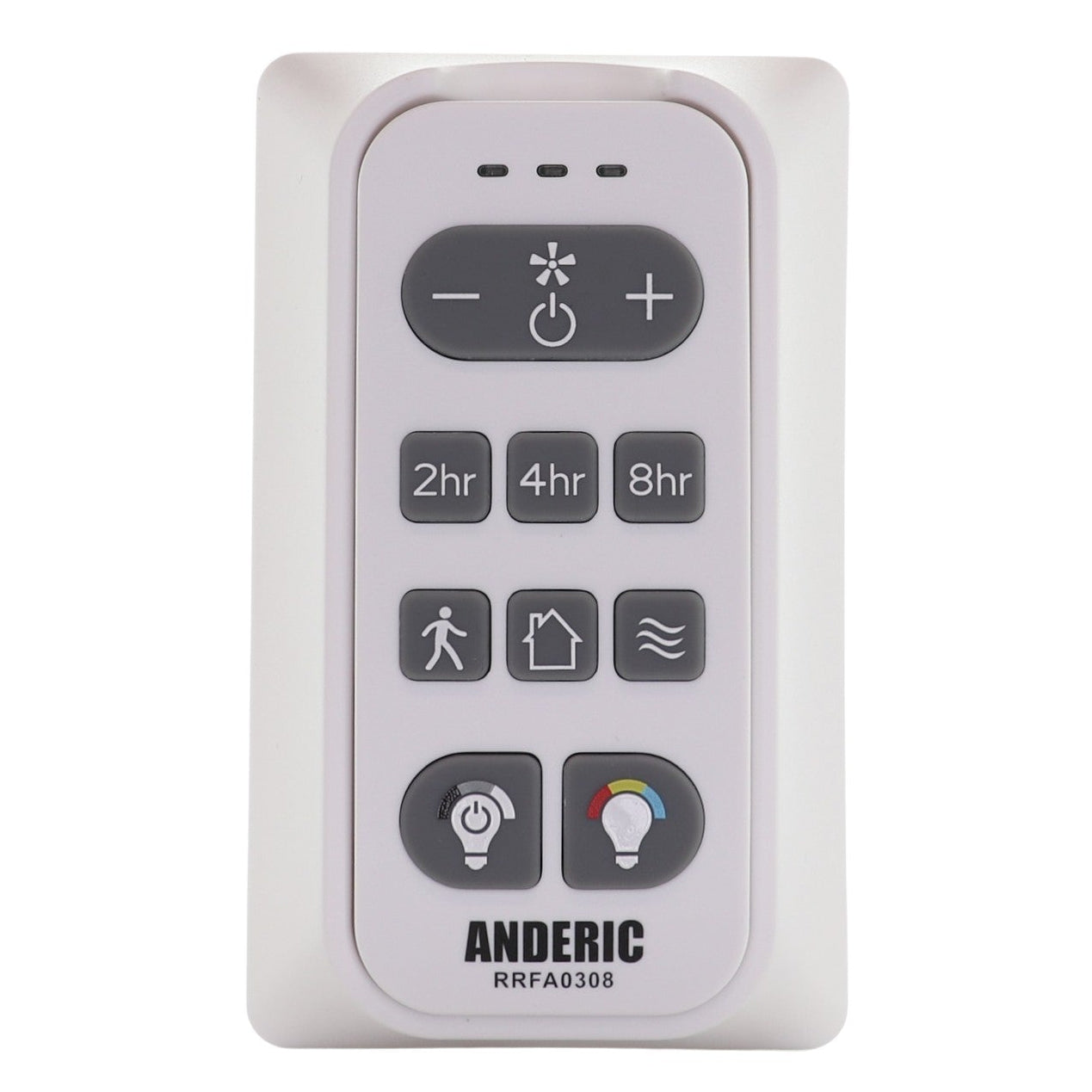 [Pre-order, Click "Email me when available" Coming December 2025] Anderic RRFA0308 Ceiling fan Remote Control for Harbor Breeze Boltz III, Mac III, Reverdy, Flanagan III, and Crestwell Fans - A25-FA0188A