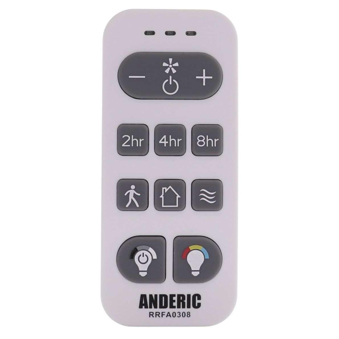 [Pre-order, Click "Email me when available" Coming December 2025] Anderic RRFA0308 Ceiling fan Remote Control for Harbor Breeze Boltz III, Mac III, Reverdy, Flanagan III, and Crestwell Fans - A25-FA0188A