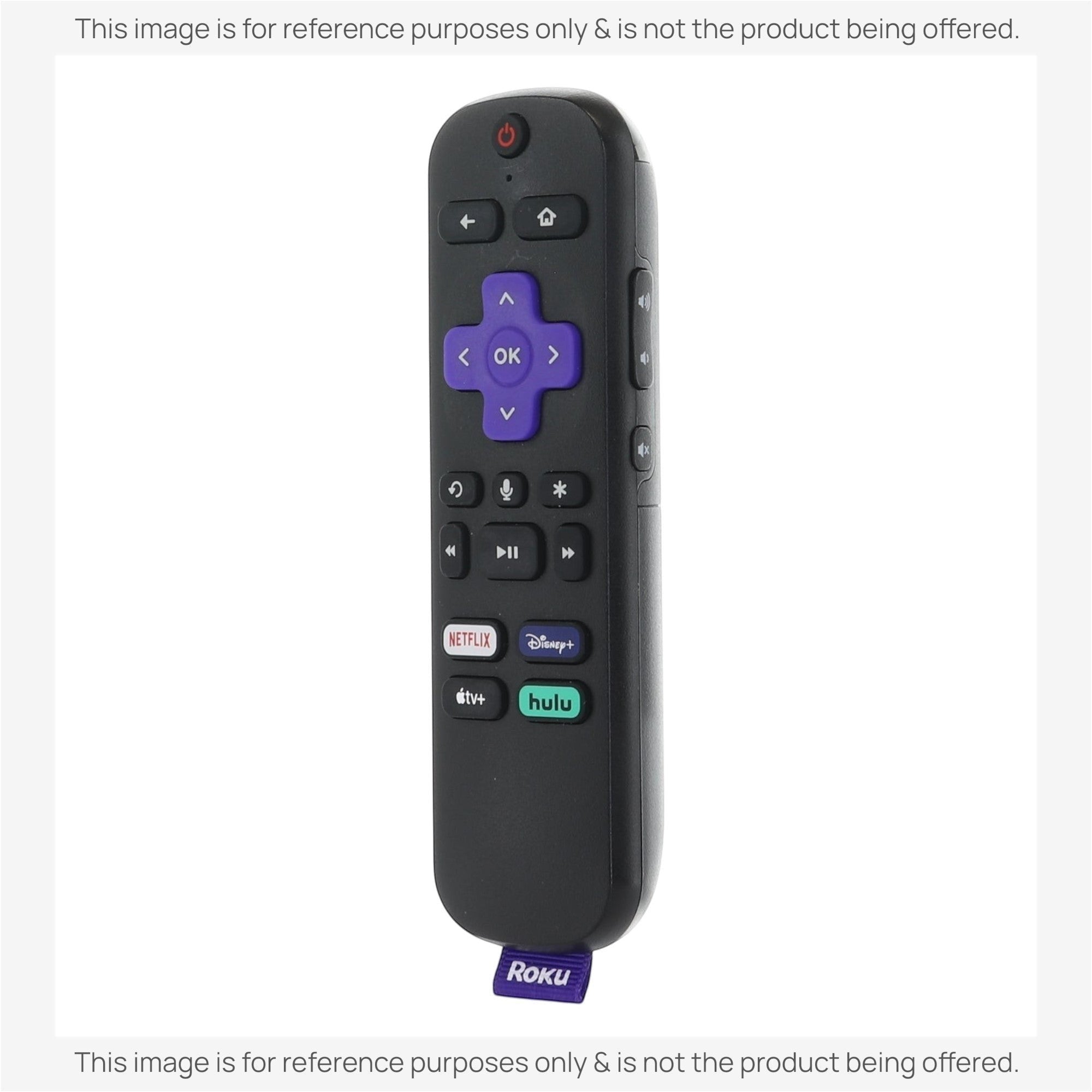 Anderic Substitute for Roku RC-EL2 Streaming Stick Remote Control with Voice 3226001085 [RCGZ1, NO HEADPHONE JACK]