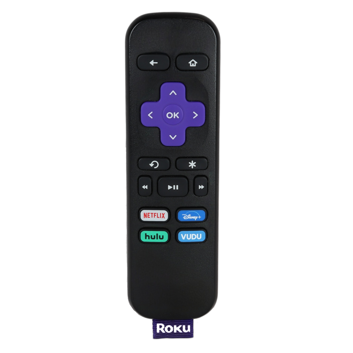 Roku RC-ALIR Express Streaming Player Remote Control | Netflix, Disney+, Hulu, Vudu - 3226000823