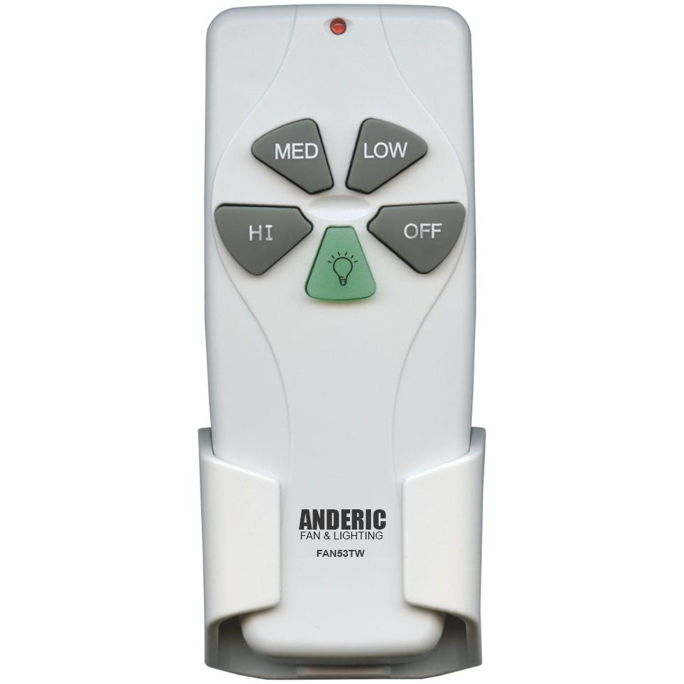 Anderic Substitute for Harbor Breeze KUJCE9103 Ceiling Fan Remote Control [FAN53TW]