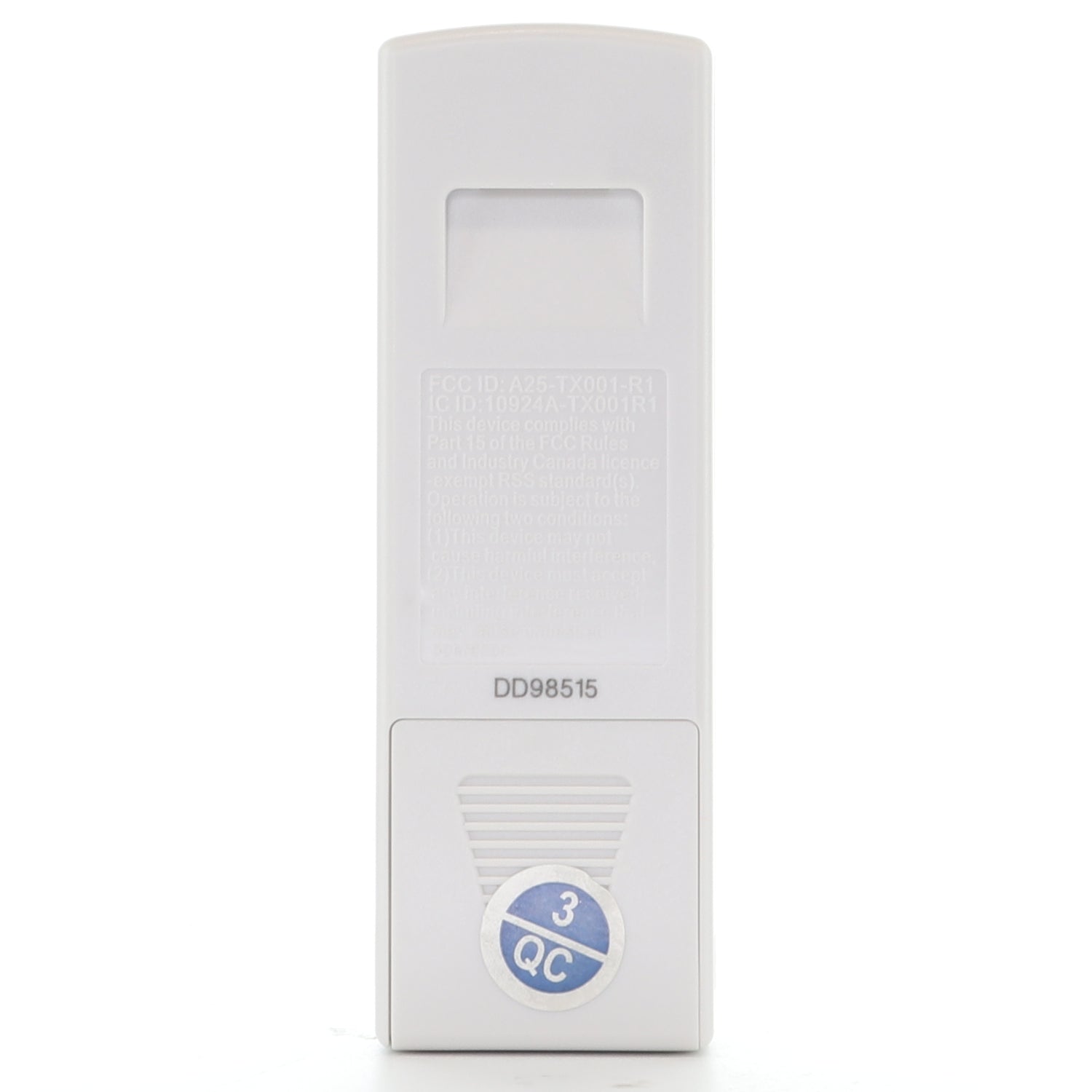 Harbor Breeze A25-TX001-R1 Ceiling Fan Remote Control - A25TX001R1
