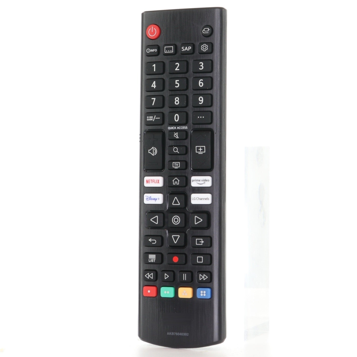 Télécommande IR Smart TV LG AKB76037603 - AKB76037603