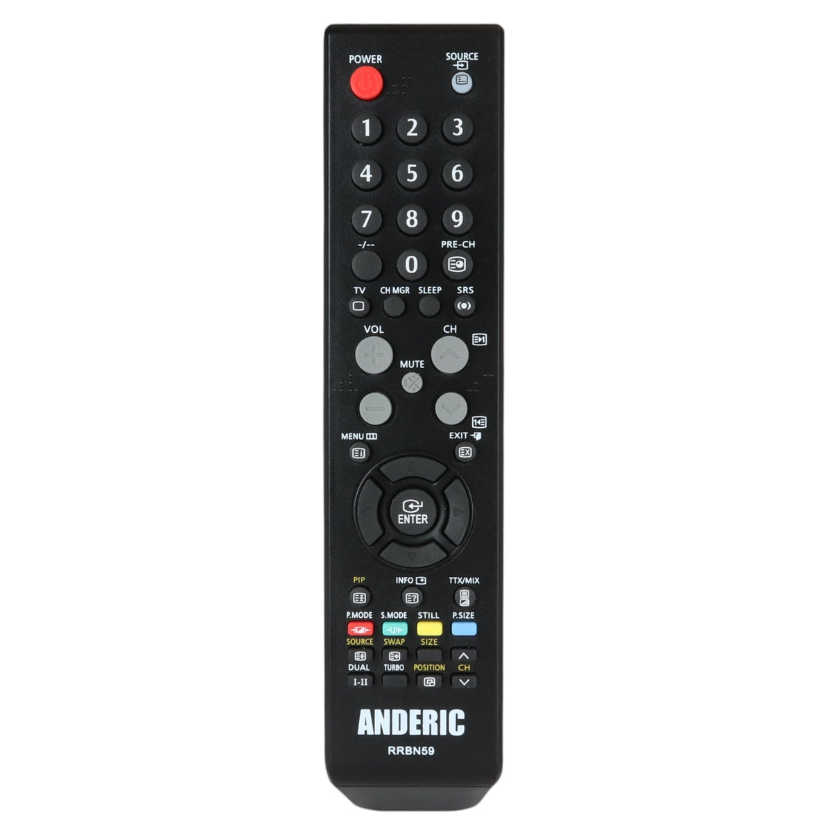 Mando a distancia Anderic para TV Samsung BN5901006A - BN59-01006A