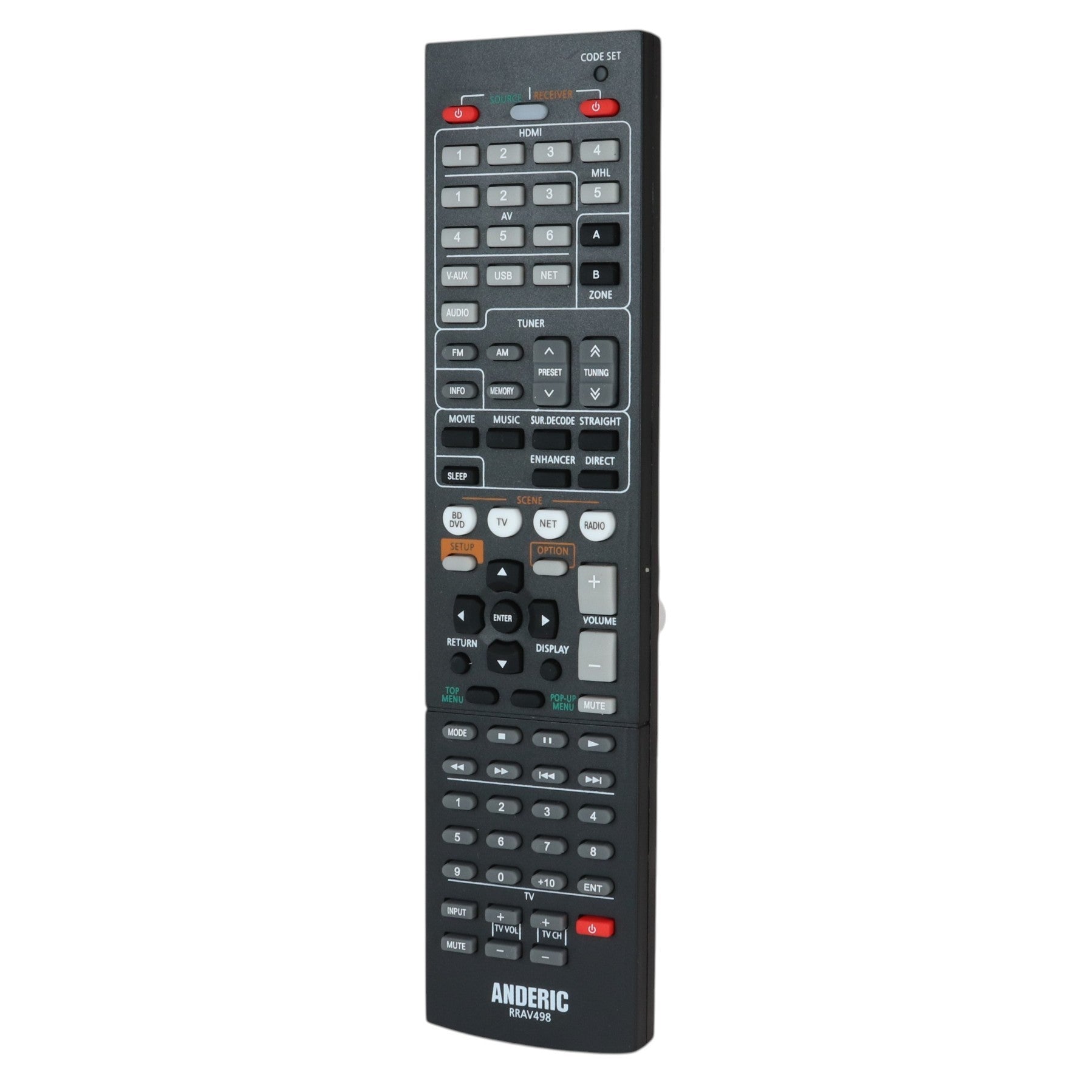 Télécommande du récepteur Yamaha RAV435