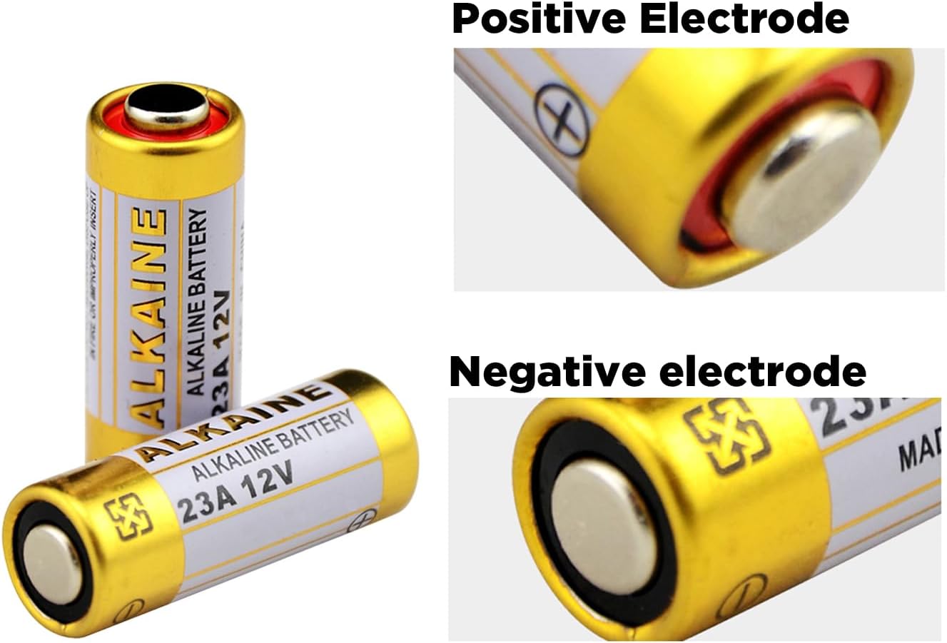 LiCB A23 23A 12V Alkaline Battery used for Ceiling Fan Remote Controls (5-Pack)