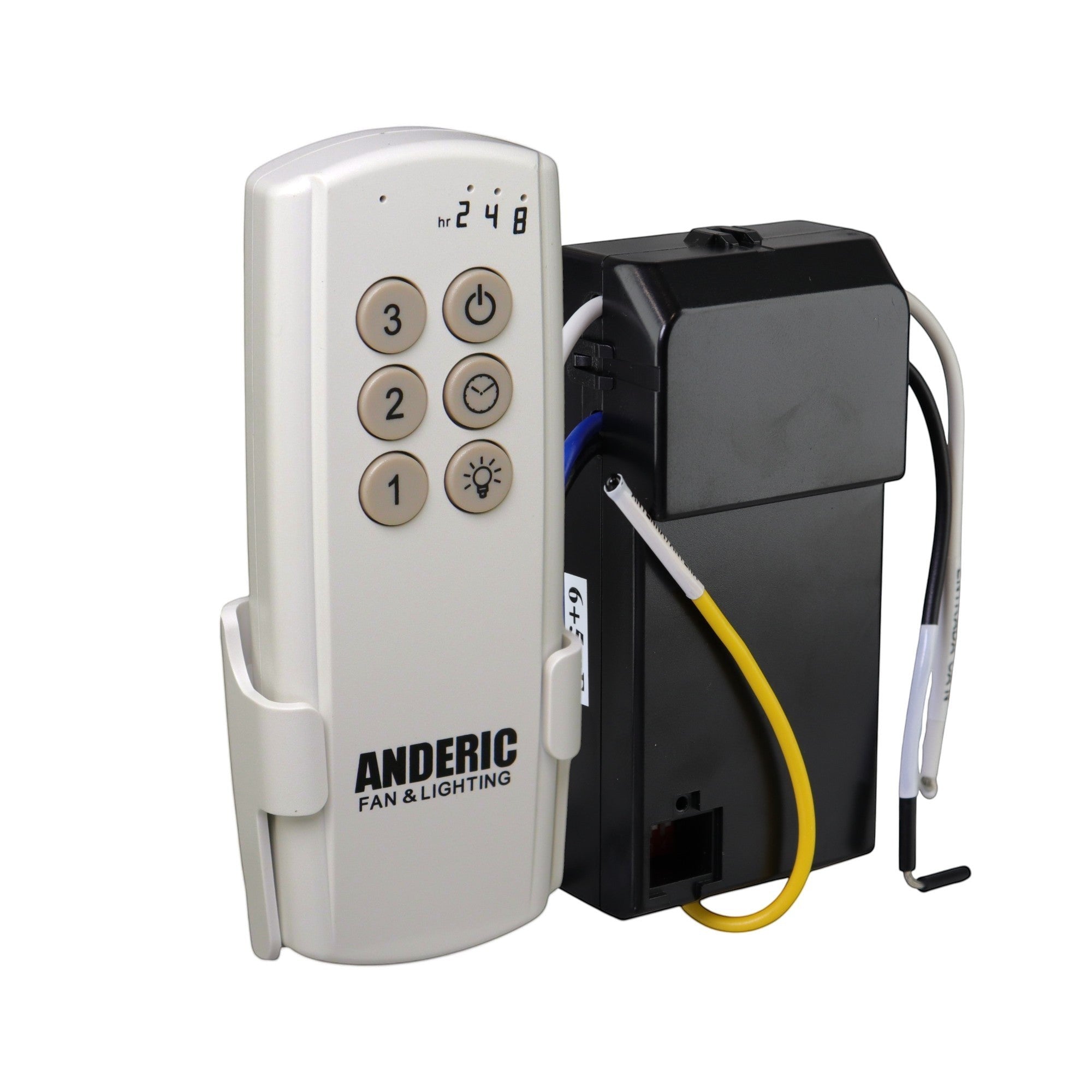 Sustituto del control remoto de ventilador de techo Hampton Bay A25-TX029-LR [63T-AC83T-KIT]