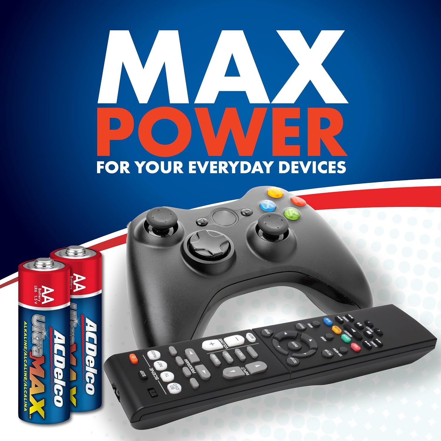 Powermax ACDelco UltraMAX AA Alkaline Batteries (10-Pack)