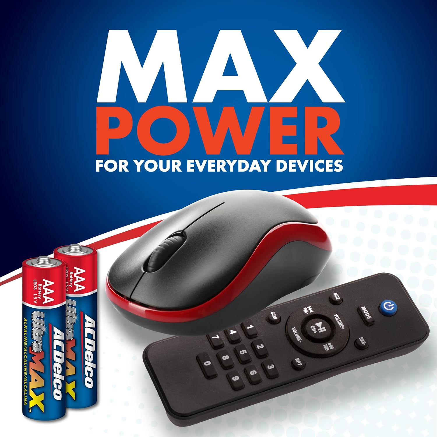 Powermax ACDelco UltraMAX AAA Alkaline Batteries (10-Pack)