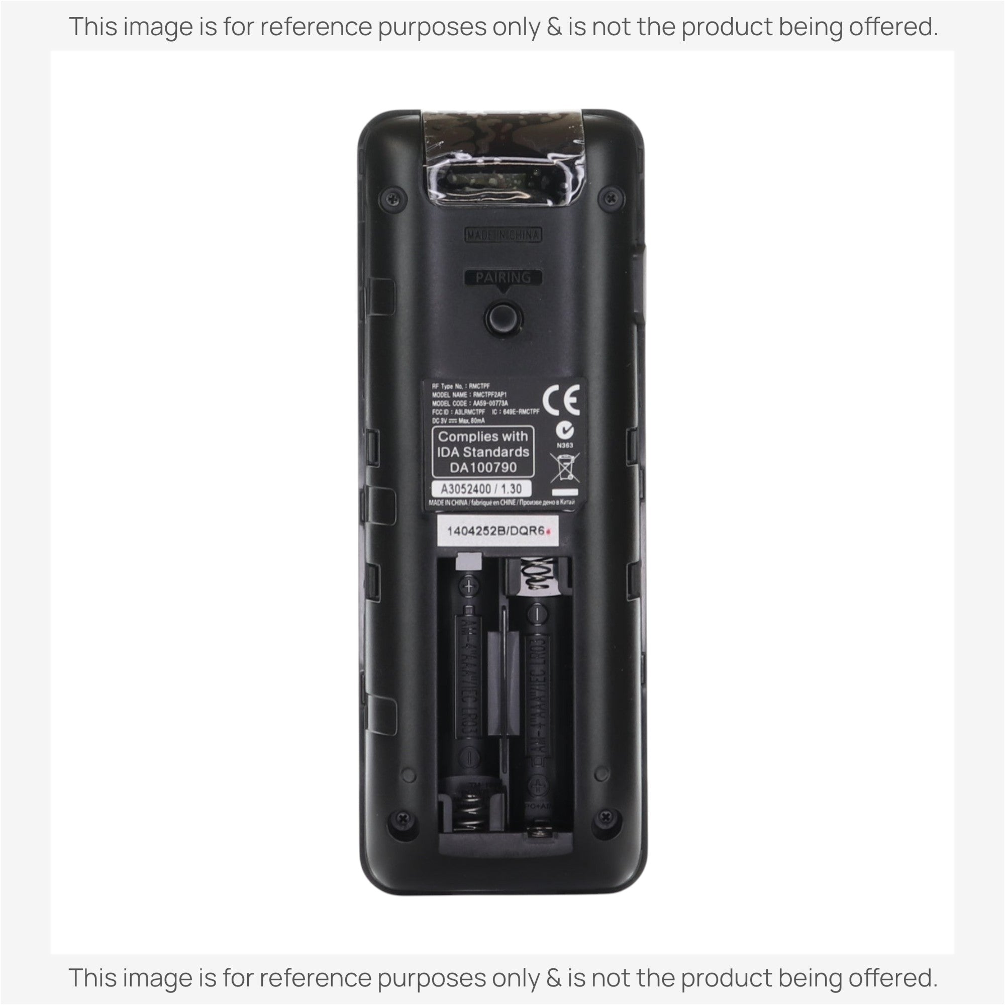 Sustituto para el Control Remoto de SMART TV Samsung AA59-00773A - AA5900773A [SR7557, sin Voz/Panel Táctil]