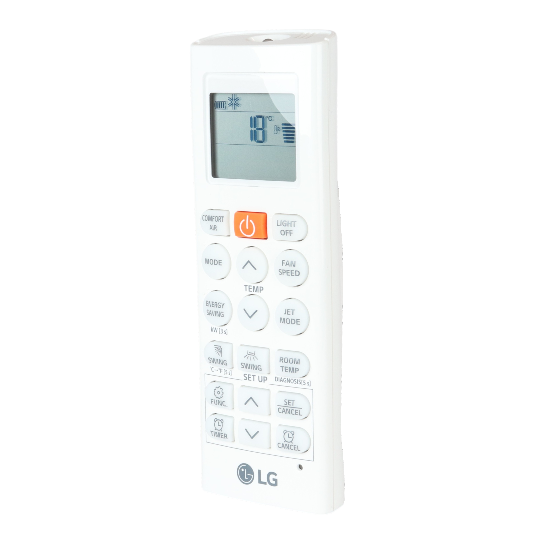 LG AKB74955602 Air Conditioner Remote Control | Thermostatic LCD - AKB74955602