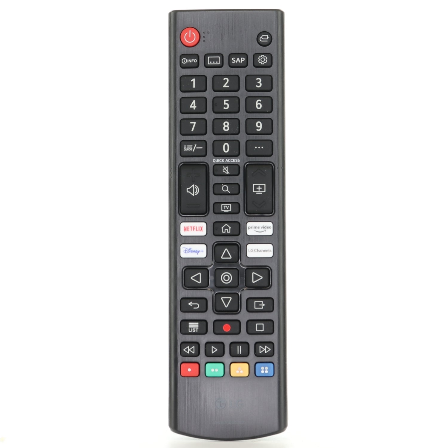 Control remoto para televisor LG AKB76040302