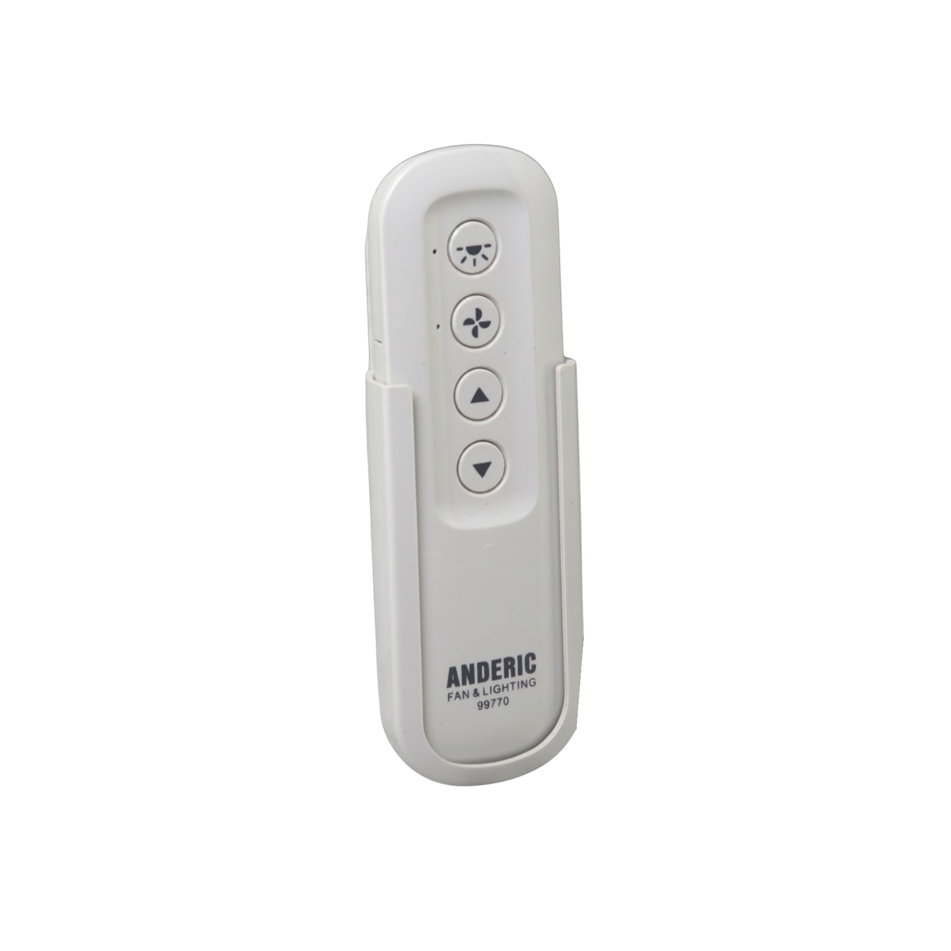 Anderic 99770 Ceiling Fan Remote Control for Hunter & Fanimation Fans | 434 MHz | Light Dimming - 99770