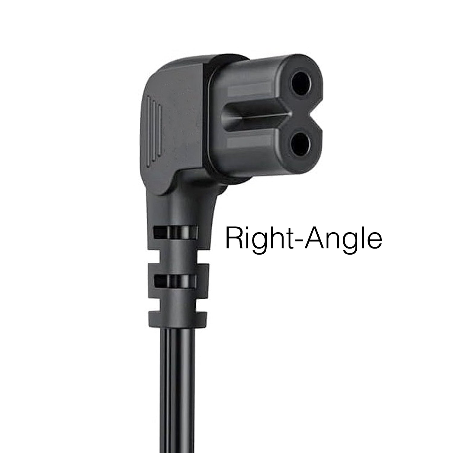 Samsung 3903-001117 CBF Power TV Power Cable (Elbow 2-Prong Male Connector to Elbow C7 figure-8) – 3903001117 5 Foot