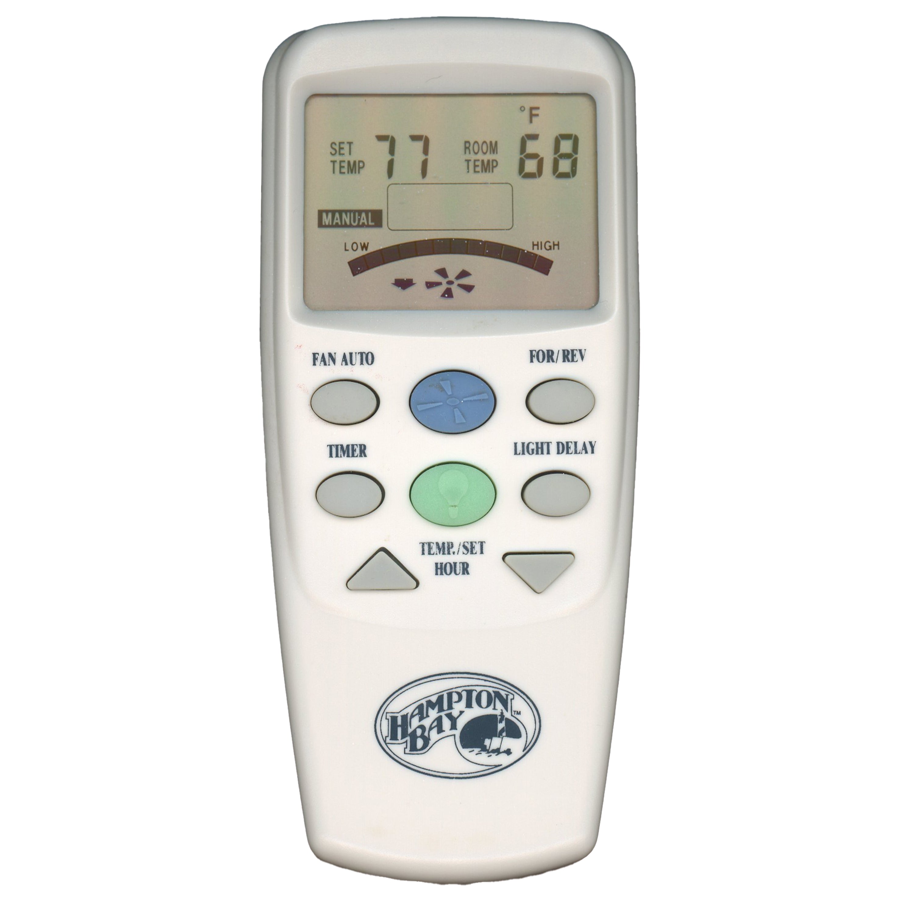 Hampton Bay CHQ8BT7096T With Reverse Ceiling Fan Remote Control - CHQ8BT7096T