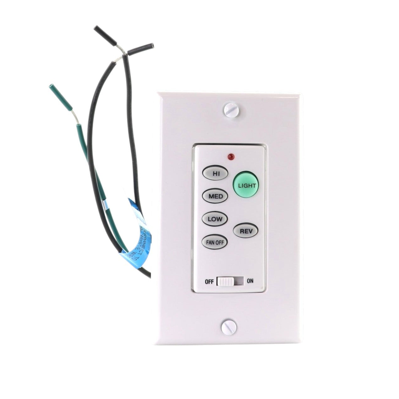 Télécommande filaire pour ventilateur de plafond Anderic UC9051T/CHQ9051T, interrupteur mural à 3 vitesses