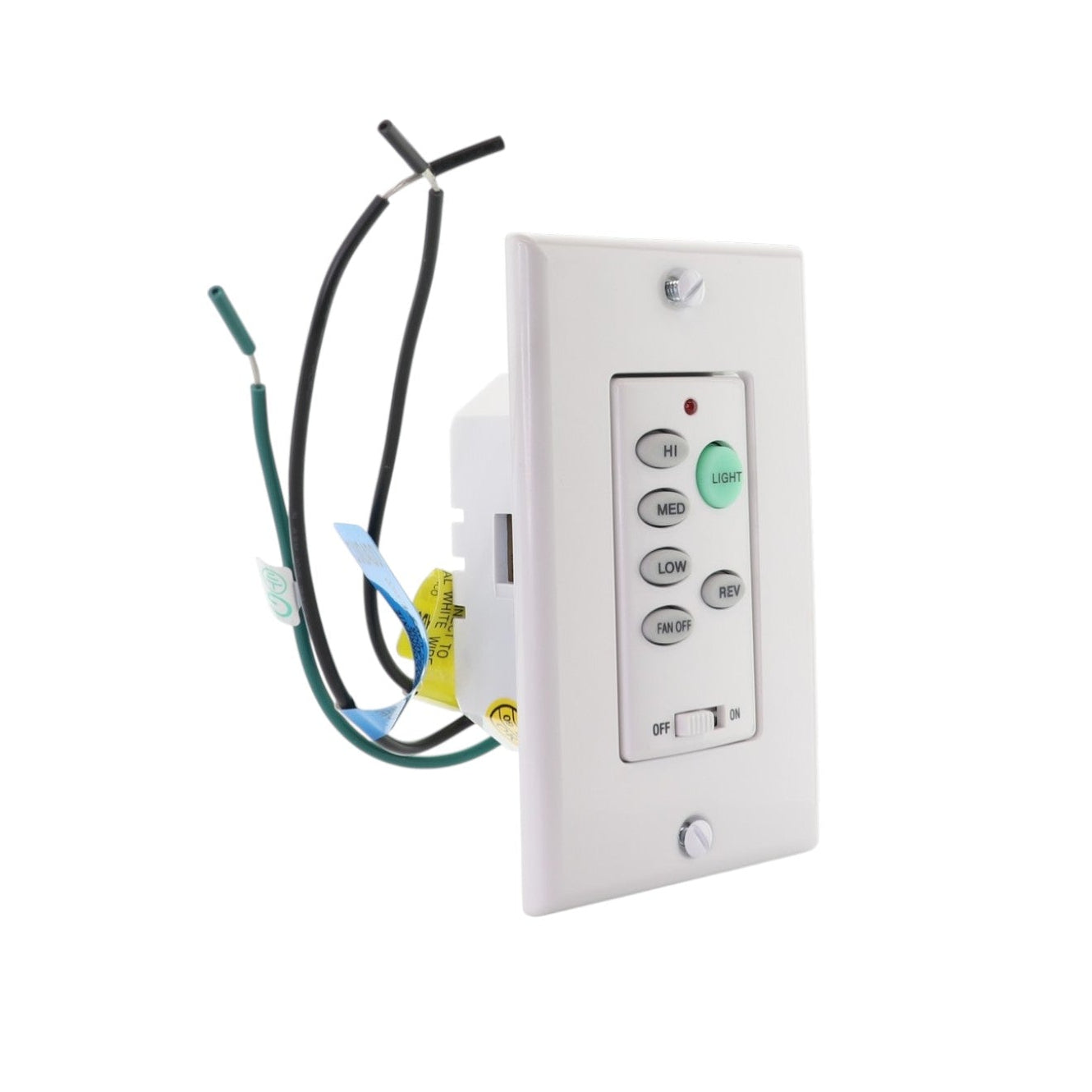 Télécommande filaire pour ventilateur de plafond Anderic UC9051T/CHQ9051T, interrupteur mural à 3 vitesses