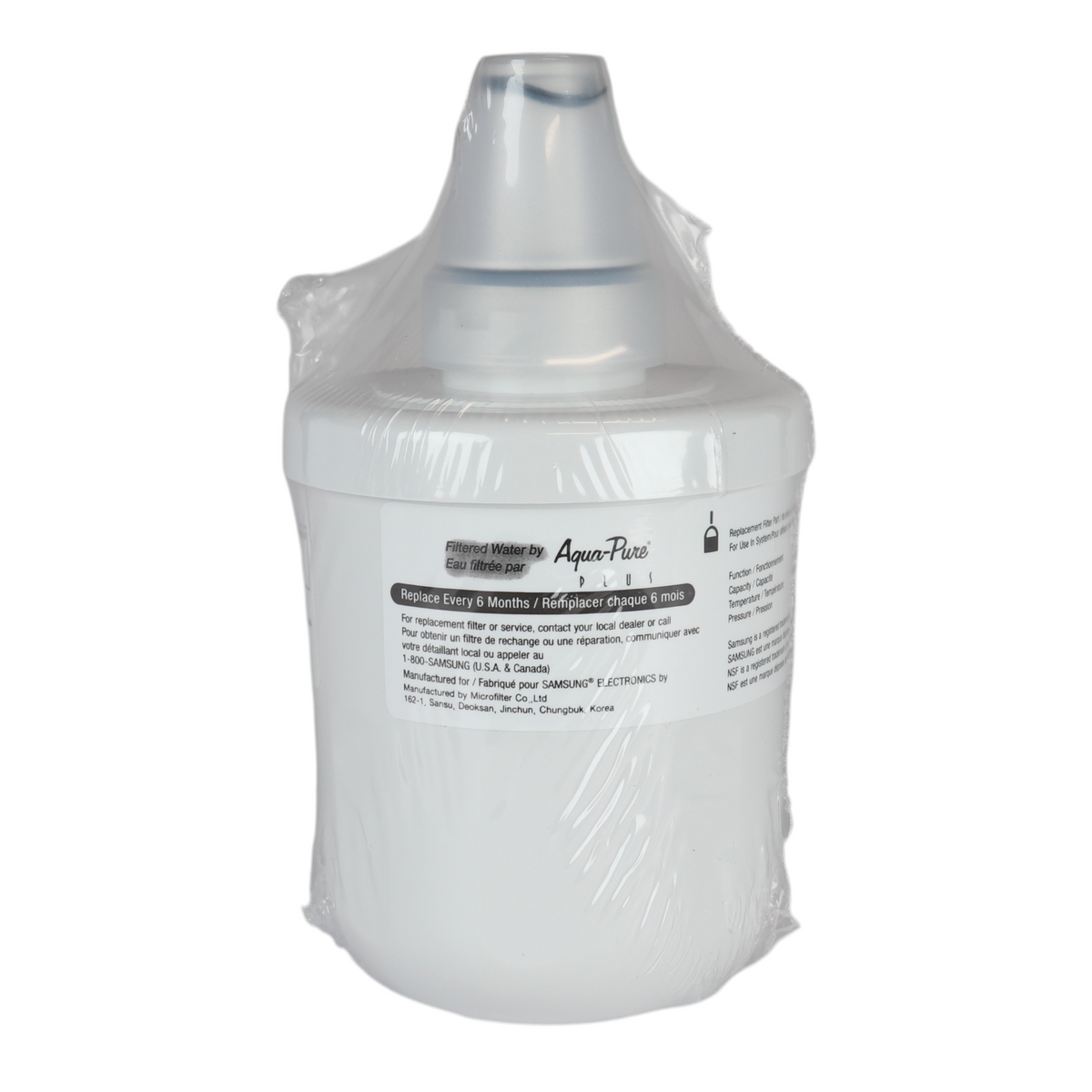 Samsung DA29-00003F HAFIN1/EXP Aqua-Pure Plus Replacement Refrigerator Water Filter - DA2900003F
