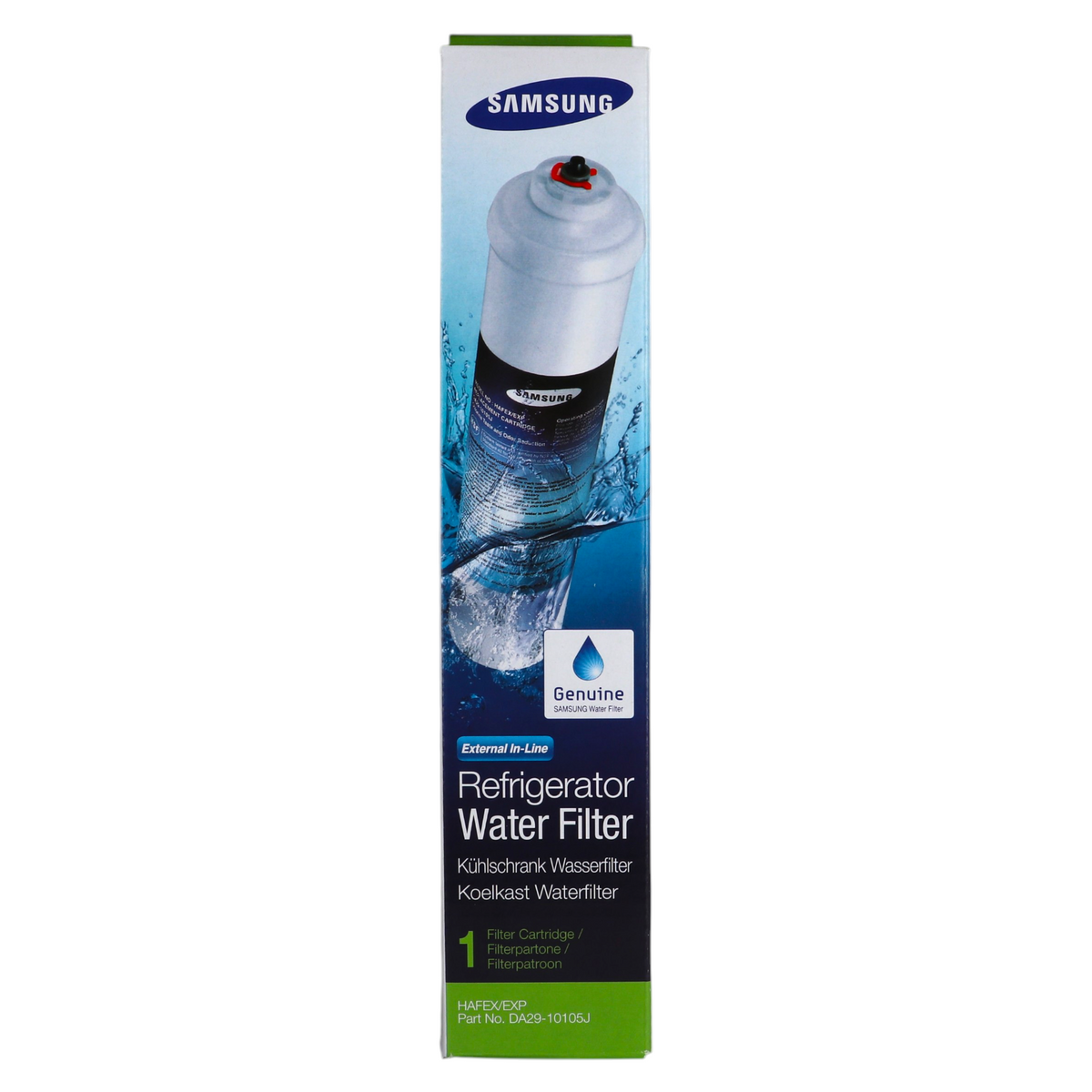 Samsung HAFEX/EXP Genuine Refrigerator Water Filter - DA29-10105J