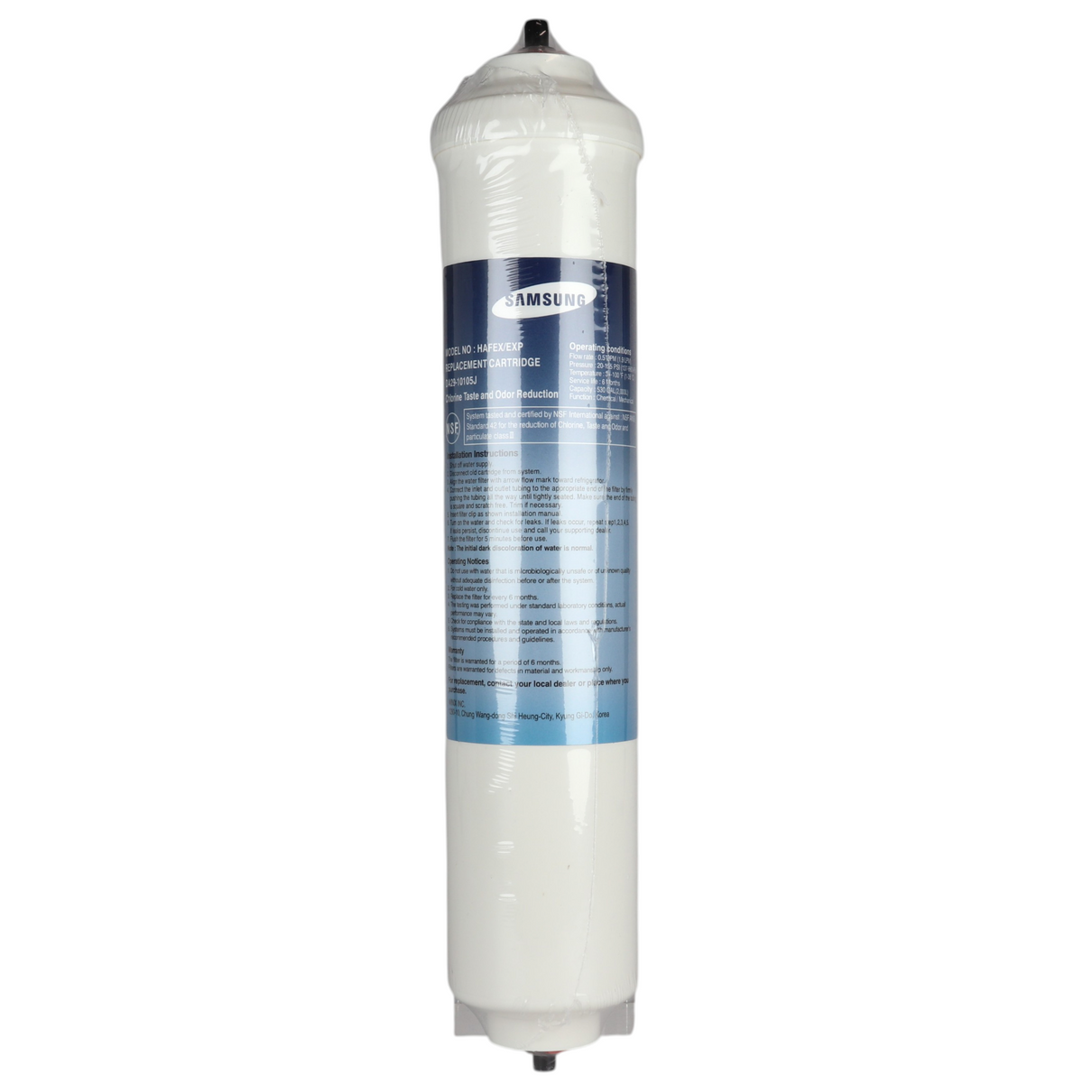 Samsung HAFEX/EXP Genuine Refrigerator Water Filter - DA29-10105J