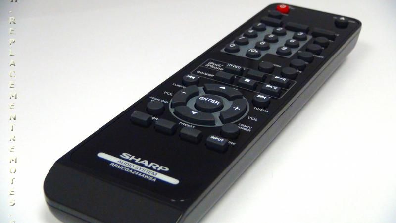 Télécommande audio Sharp RRMCGA244AWSA
