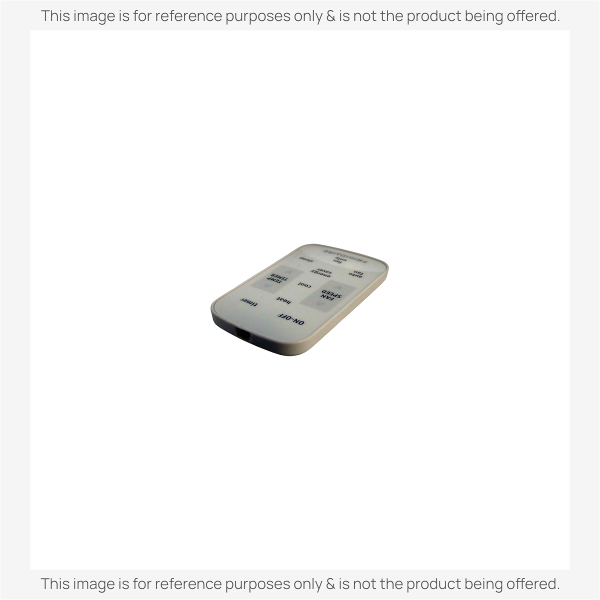 Anderic KTN828 white remote control for Frigidaire air conditioners with clearly labeled function buttons