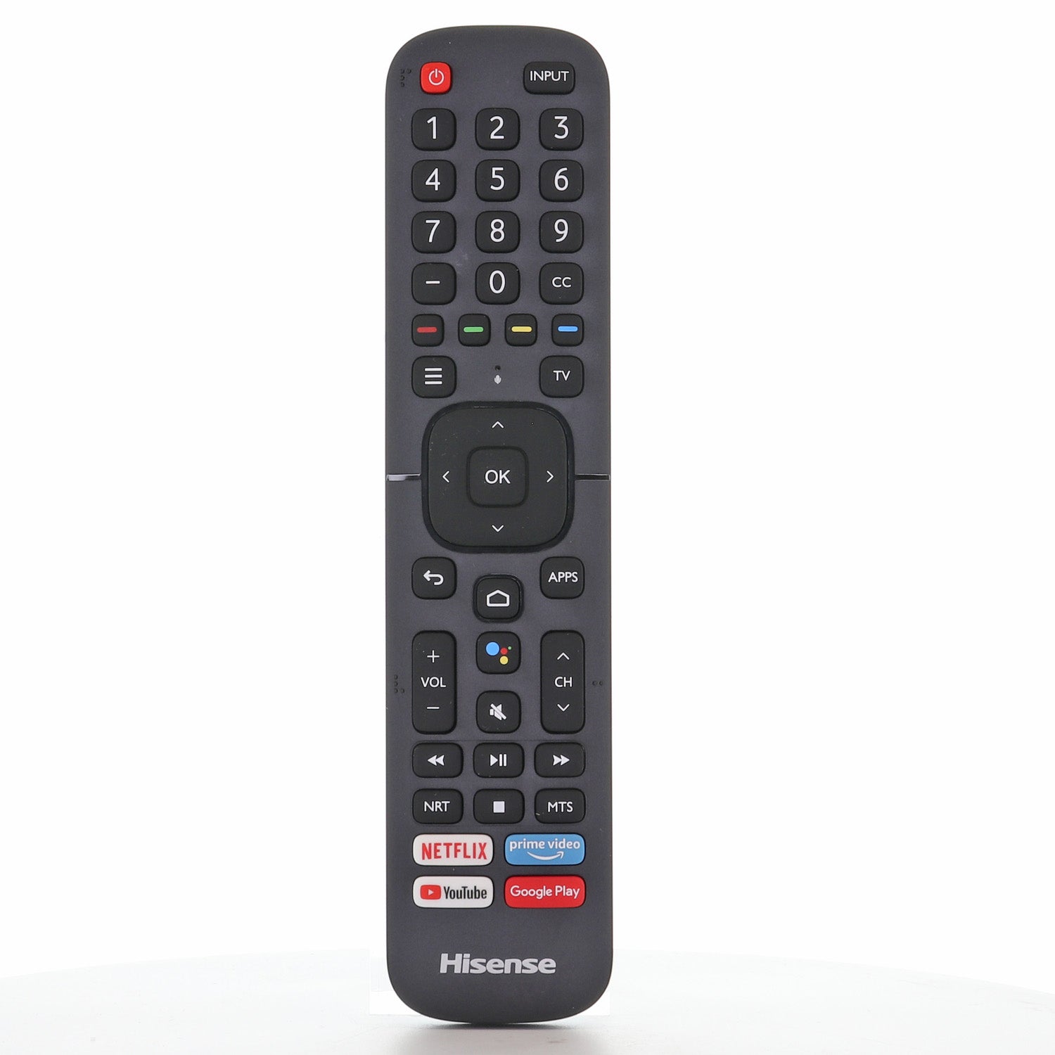 Hisense ERF2A60 / ERF2K60H 2020 Android TV Remote Control with Voice & RF | Netflix, YouTube, Google Play, Vudu - T247153