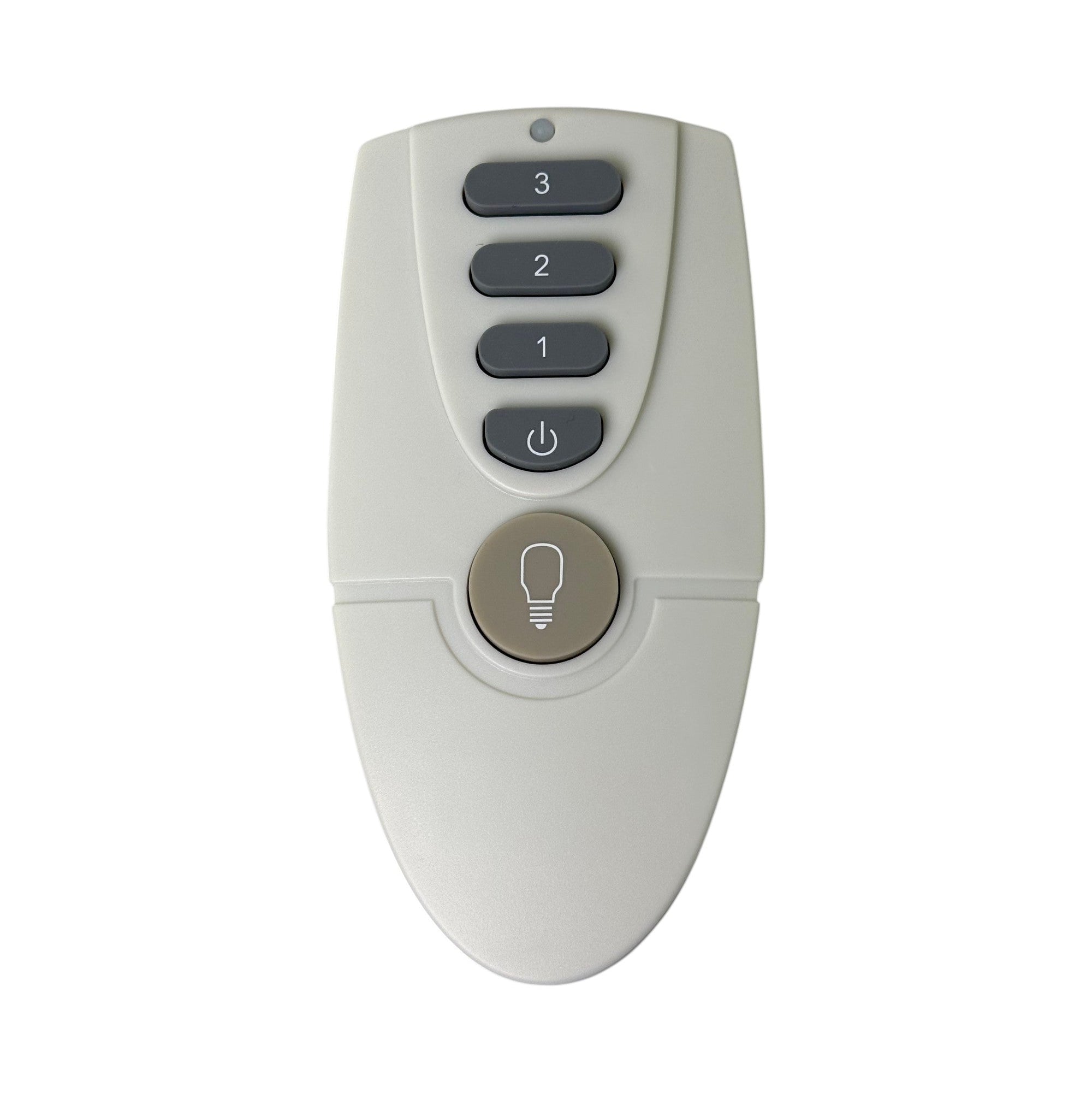 Anderic FAN51TW Ceiling Fan Remote Control for Hampton Bay and others| L3HFAN51T | 303.9 MHz | FAN-51T | White