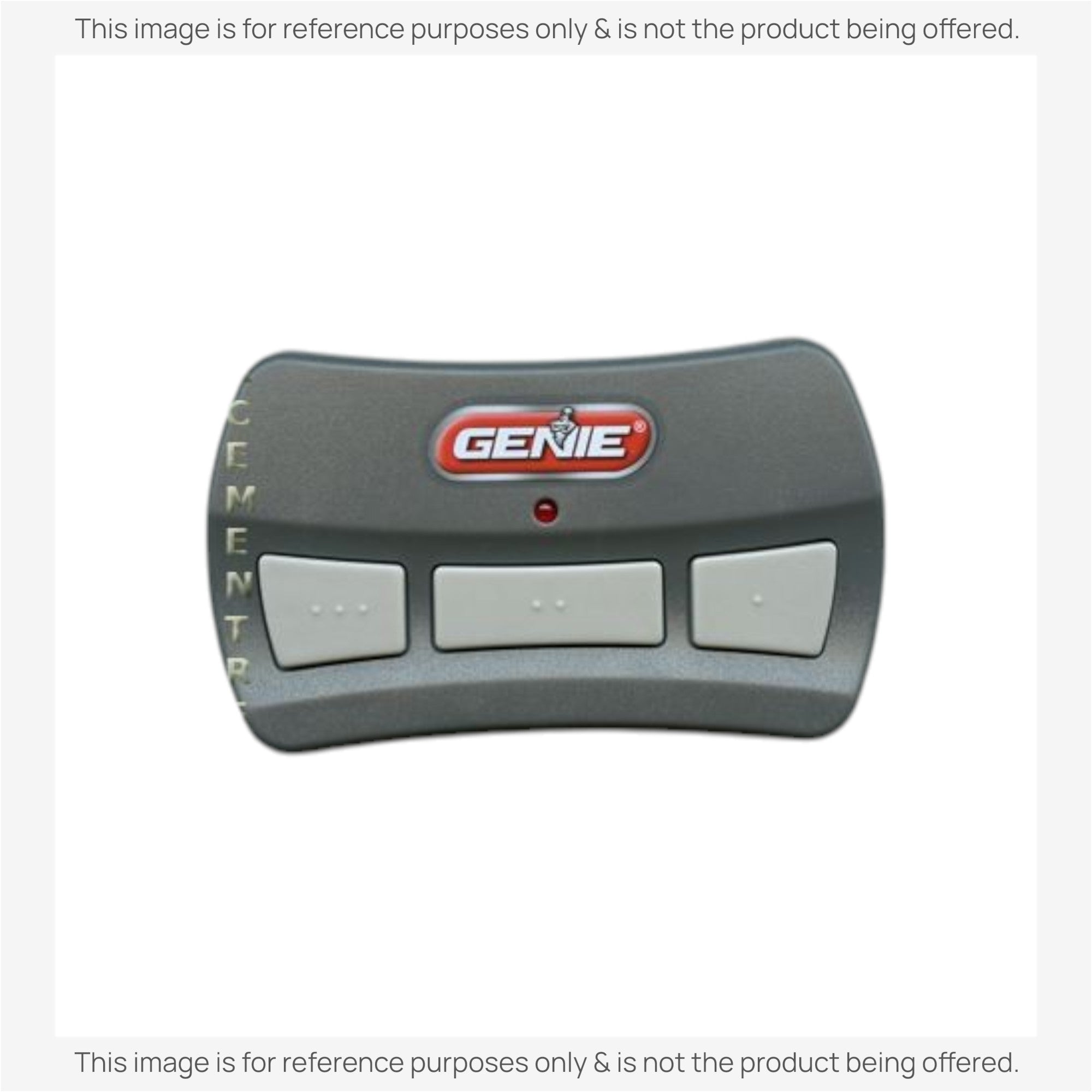 Substitute for Genie GITR-3 3-Button ACSCTG 390 MHz Intellicode Garage Door Opener Remote Control [G3TBX]