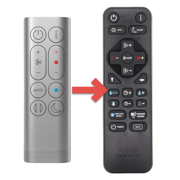 Substitute for Dyson GEN1 HP10 / HP1 Purifier Hot+Cool Fan Remote Cont