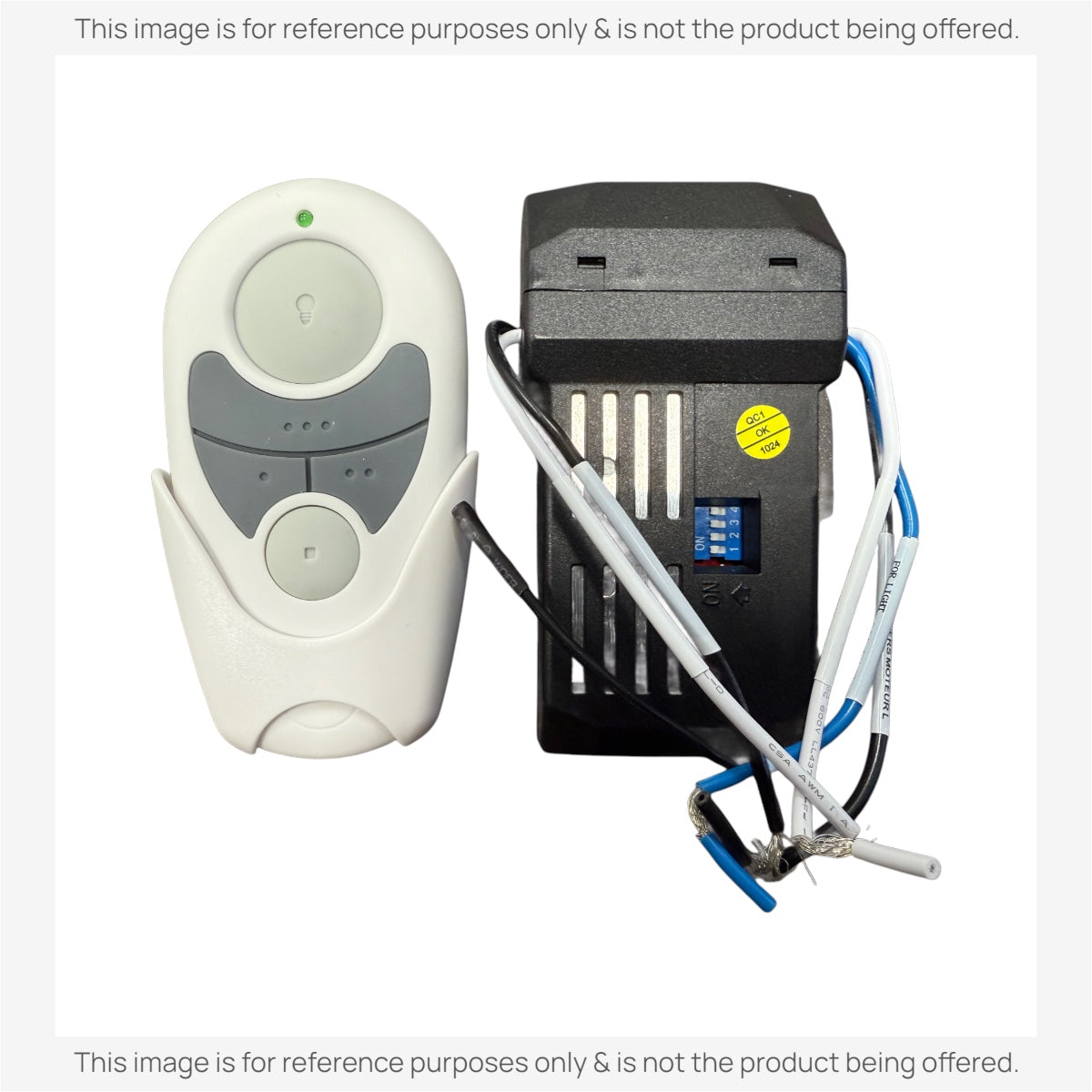 Anderic Substitute for Progress Lighting 3-Speed Remote Control Kit - P2662-01 [63T-AC83T-KIT]
