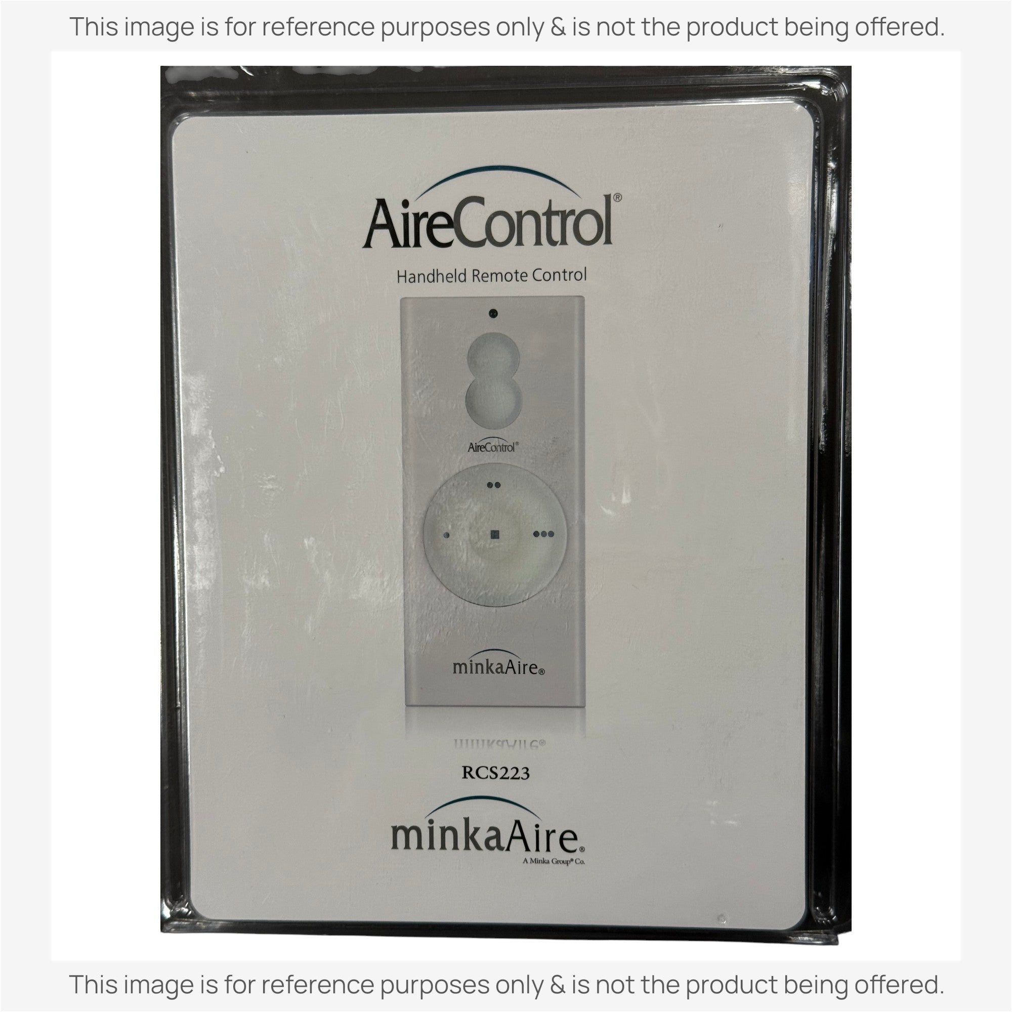 Anderic Substitute for Minka-Aire AireControl 3 Speed Universal 256 Bit Handheld Ceiling Fan Remote Control Kit RCS223 [63T-AC83T-KIT]