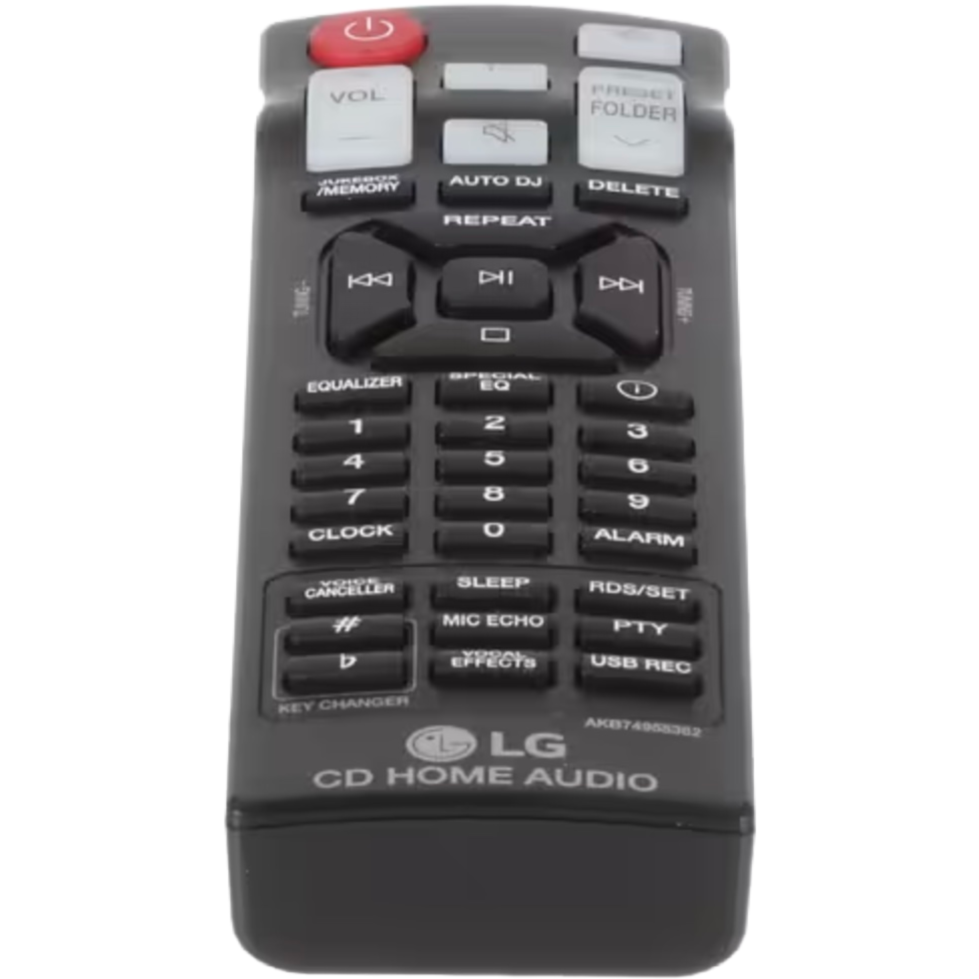 LG AKB74955362 CD Home Audio Remote Control
