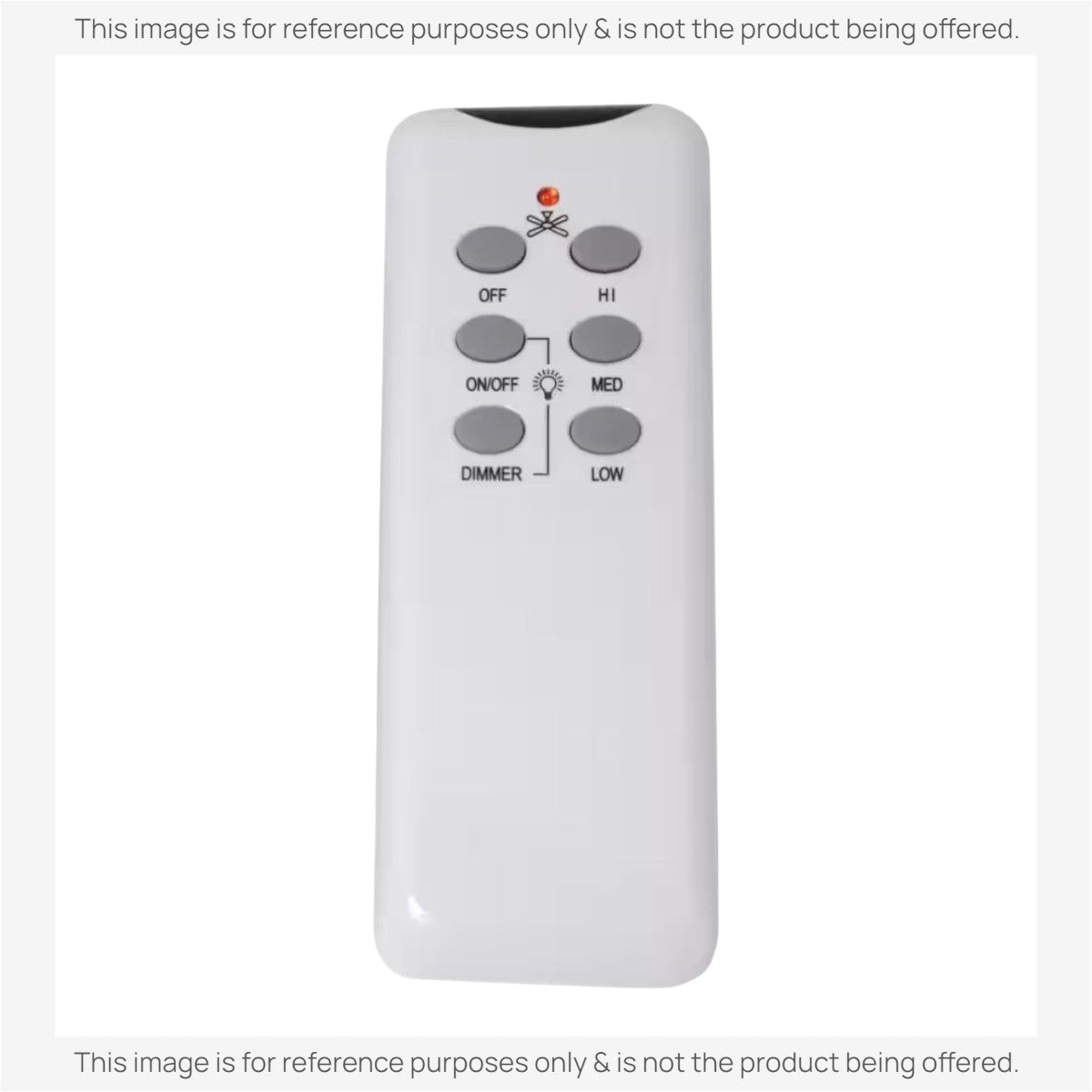 Anderic Substitute for Design House KUJCE10511 Ceiling Fan Remote Control Kit - 154286 [63T-AC83T-KIT]
