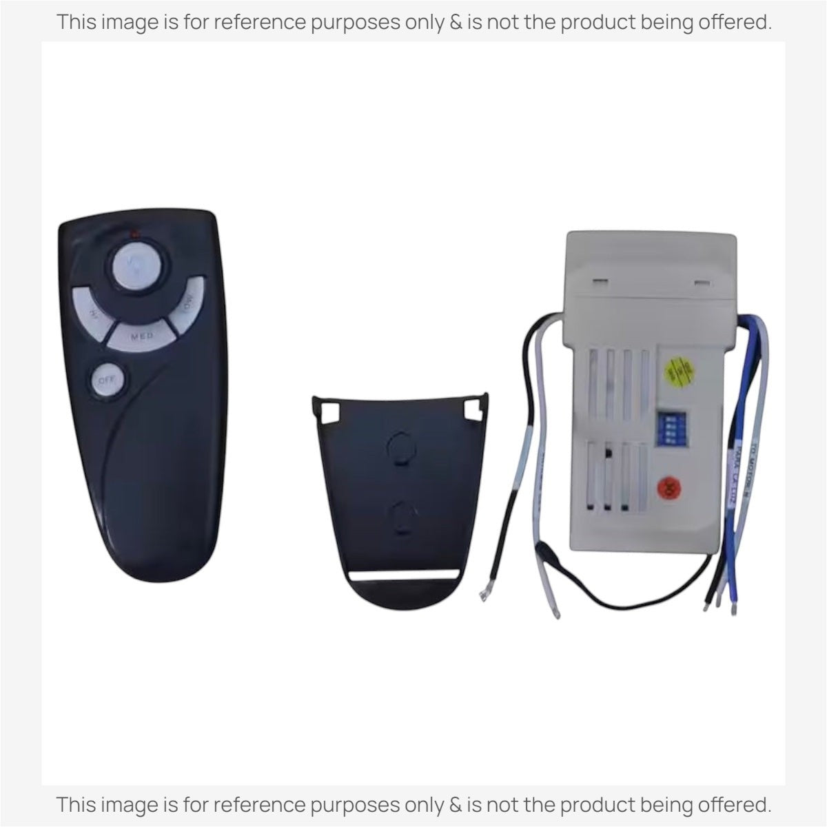 Anderic Substitute for Home Decorators Collection Royal Breeze 60 in. Remote w/Receiver Kit [63T-AC83T-KIT]