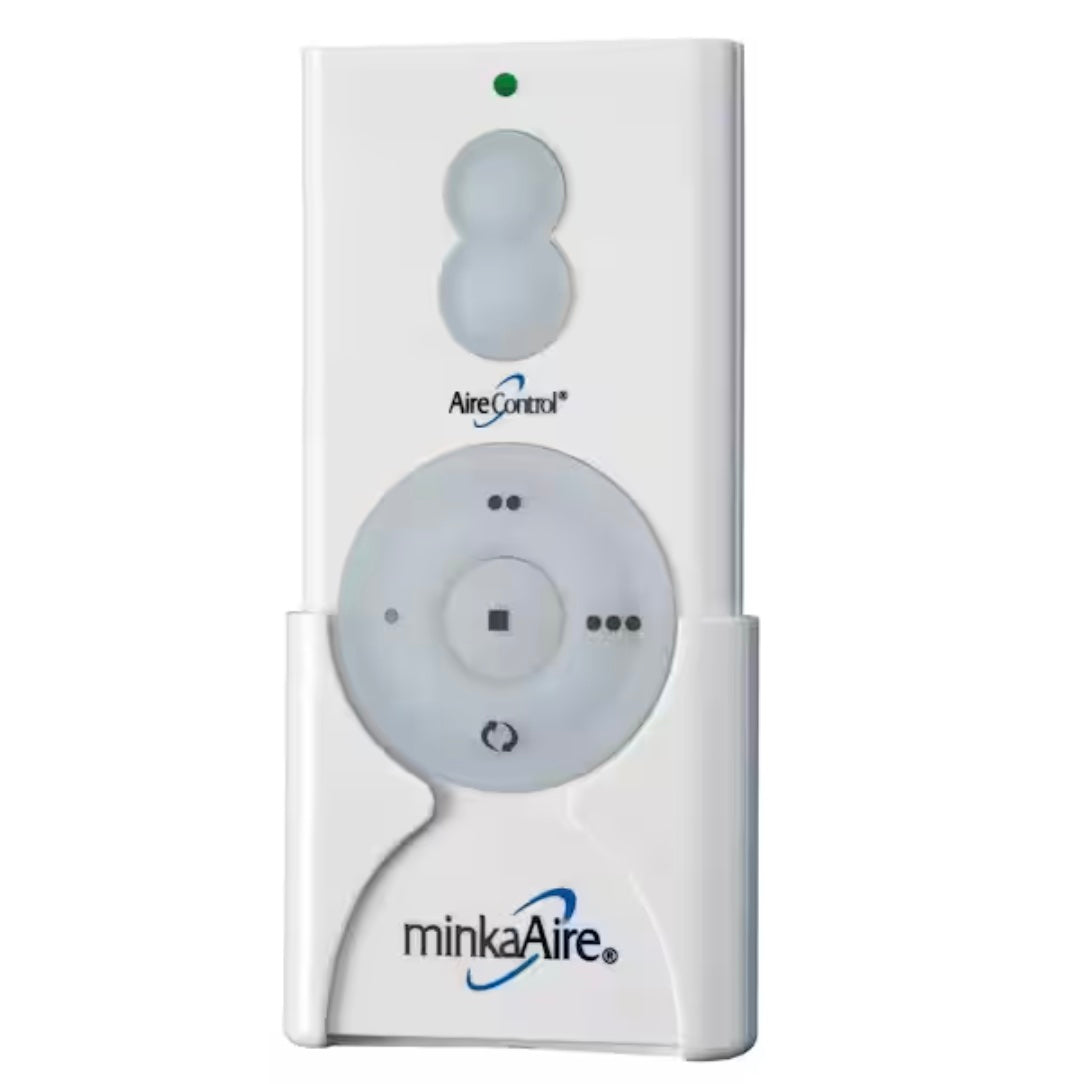 Minka-Aire 3-Speed 256 Bit Handheld Ceiling Fan Remote Control with Reverse Key - White - RCS212, TR110A, KUJCE10007
