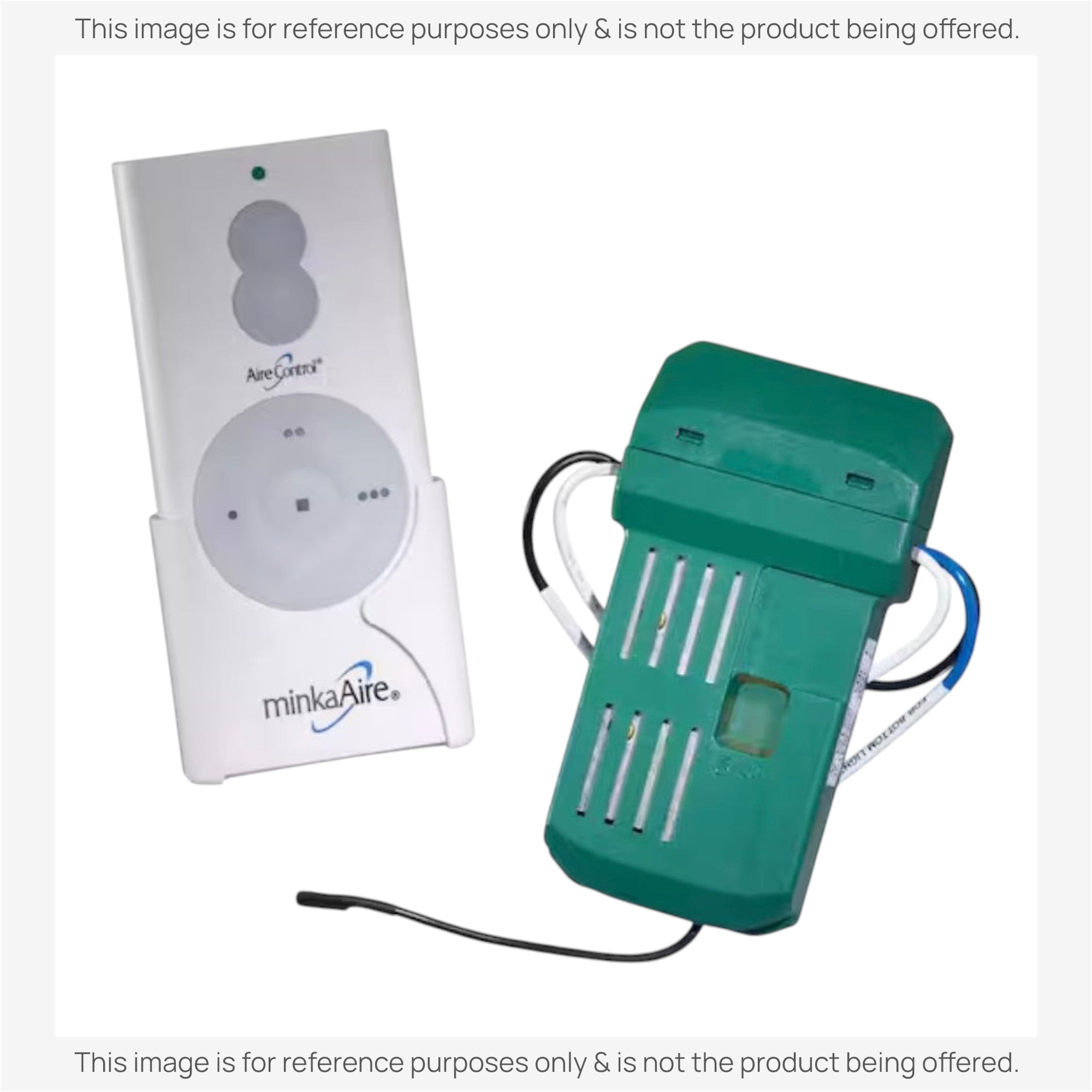 Anderic Substitute for Minka-Aire AireControl 3 Speed Universal 256 Bit Handheld Ceiling Fan Remote Control Kit RCS223 [63T-AC83T-KIT]