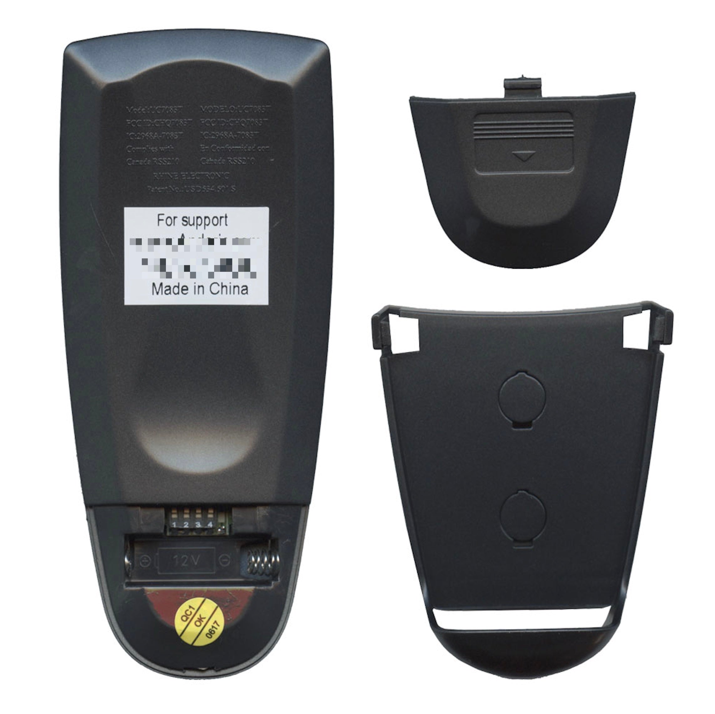 Anderic RR7083TR Replacement Ceiling Fan Remote Control for Hampton Bay and Others  -  UC7083TR CHQ7083T with Reverse