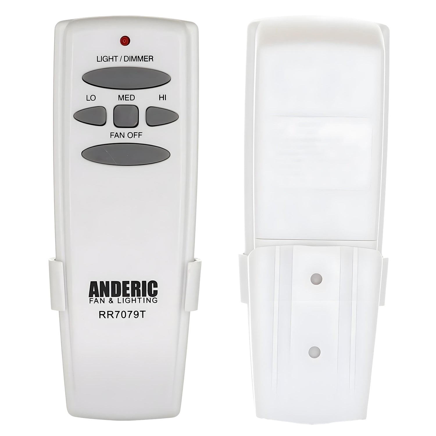 Anderic RR7079T Replacement Ceiling Fan Remote Control for Hampton Bay and others - UC7078T / FAN-HD