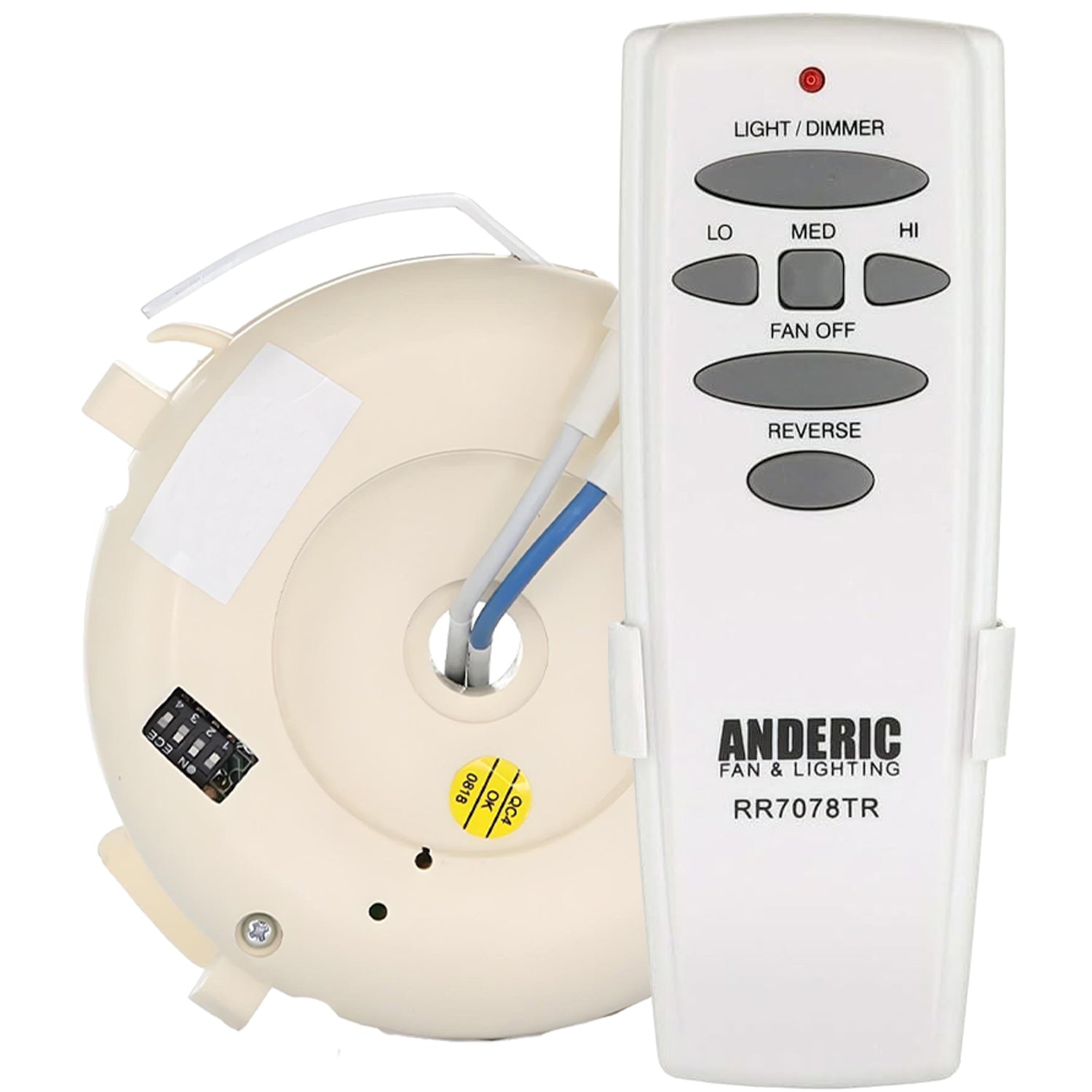 Anderic RR7078TR/UC7051R Replacement Ceiling Fan Kit for Hampton Bay and Others