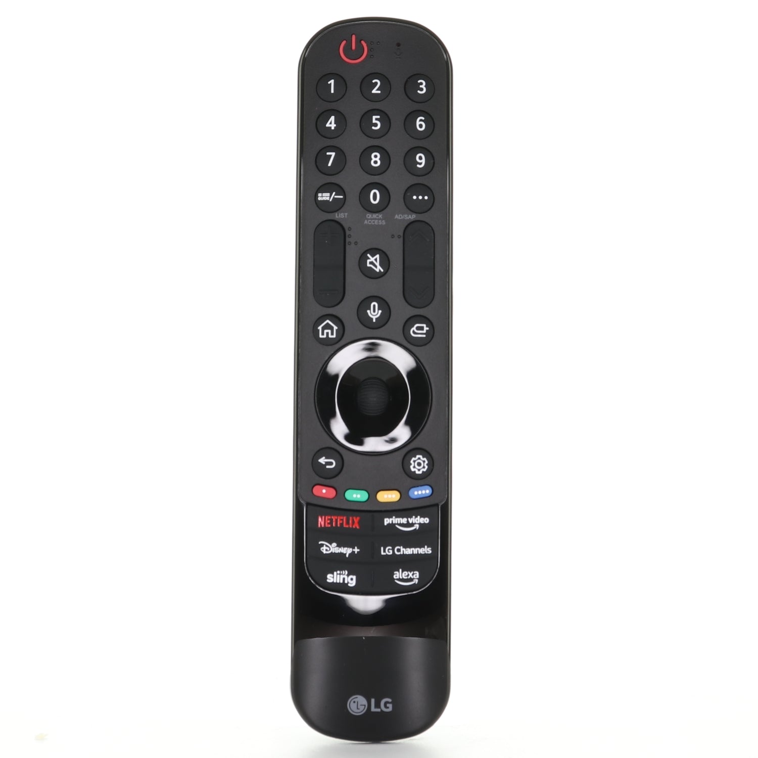 LG MR24GA 2024 Magic TV Voice Remote Control | Motion | Voice | Netflix | Prime Video | Disney+ | LG Channels | Sling | Alexa - AKB76045002