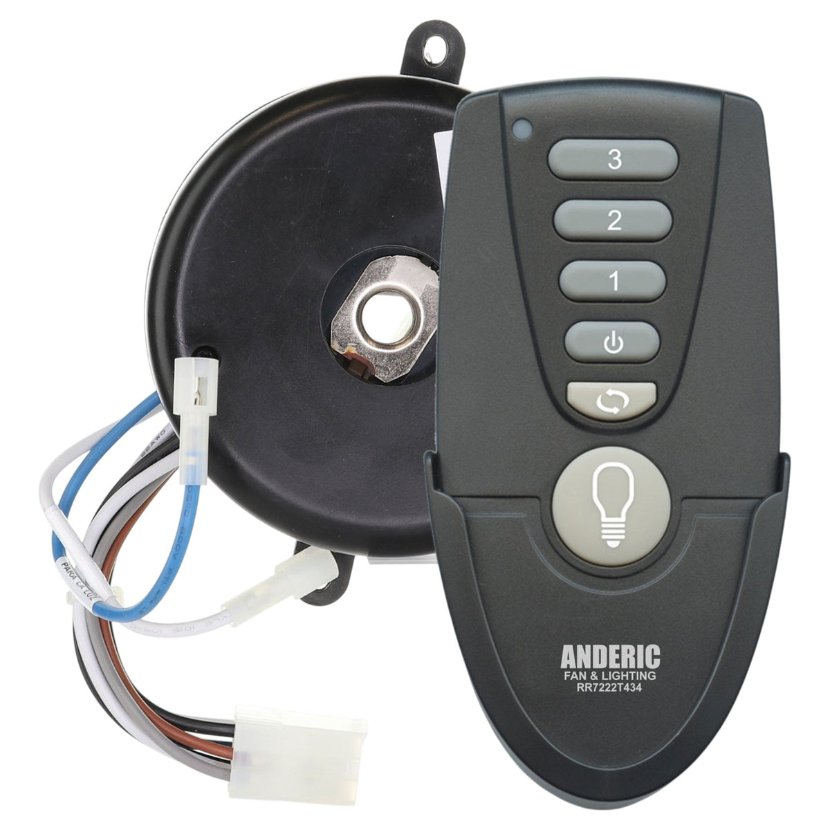 Anderic Substitute for Hunter 7091-02 Ceiling Fan Receiver [MR77A-MOLEX-KIT]