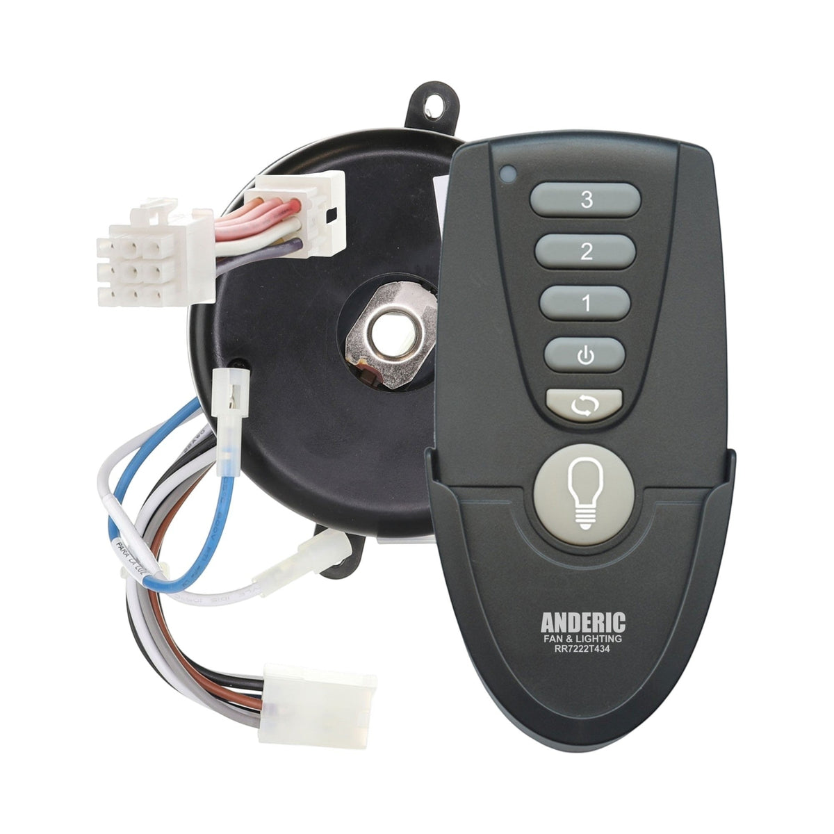Sustituto para el receptor de ventilador de techo Hunter 7091-02 [MR77A-MOLEX-KIT]