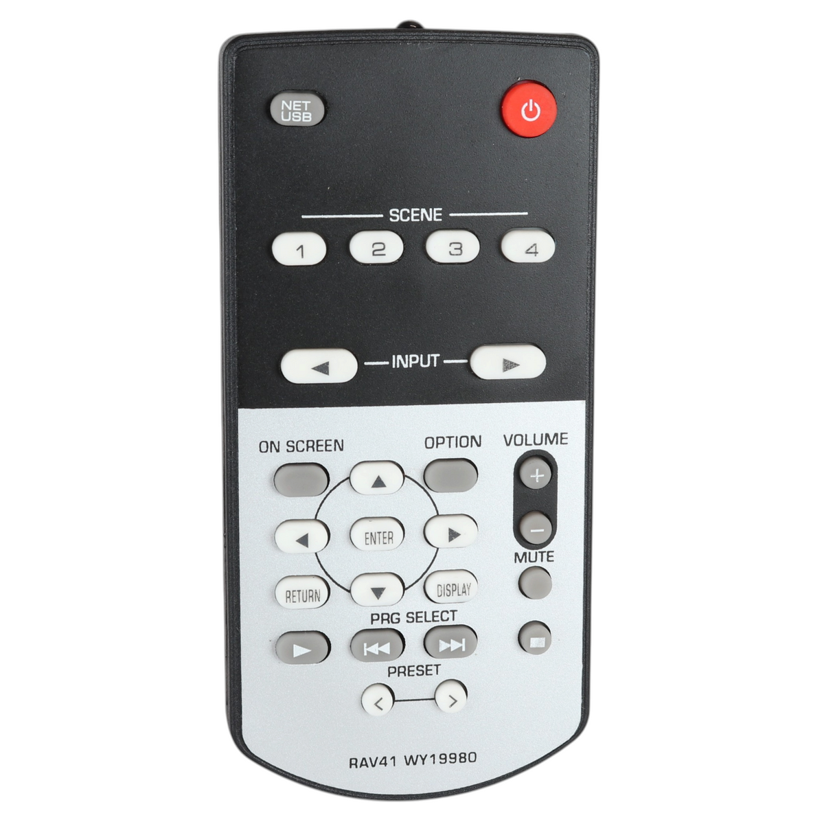 Control remoto genérico RAV41 para receptor Yamaha