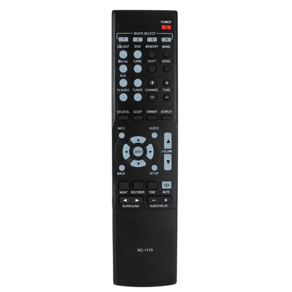 Télécommande de remplacement générique RC1170 pour récepteur DENON - RC1170-gen