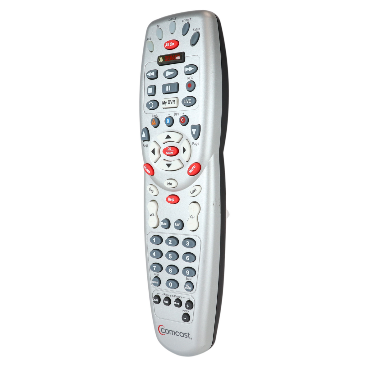 Comcast RC1475505/02SB xfinity 3-Device Universal Cable Remote Control