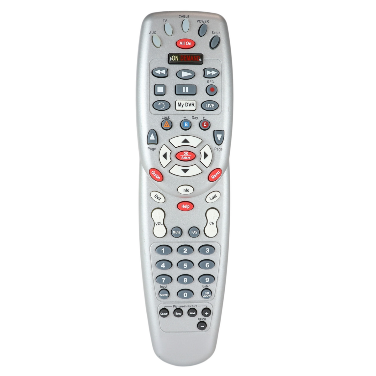 Control remoto universal para cable Comcast RC1475505/02SB xfinity para 3 dispositivos
