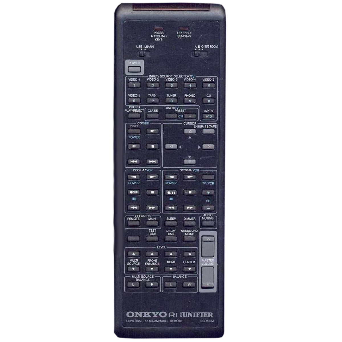 Onkyo RC230M Receiver Remote Control - 24140230