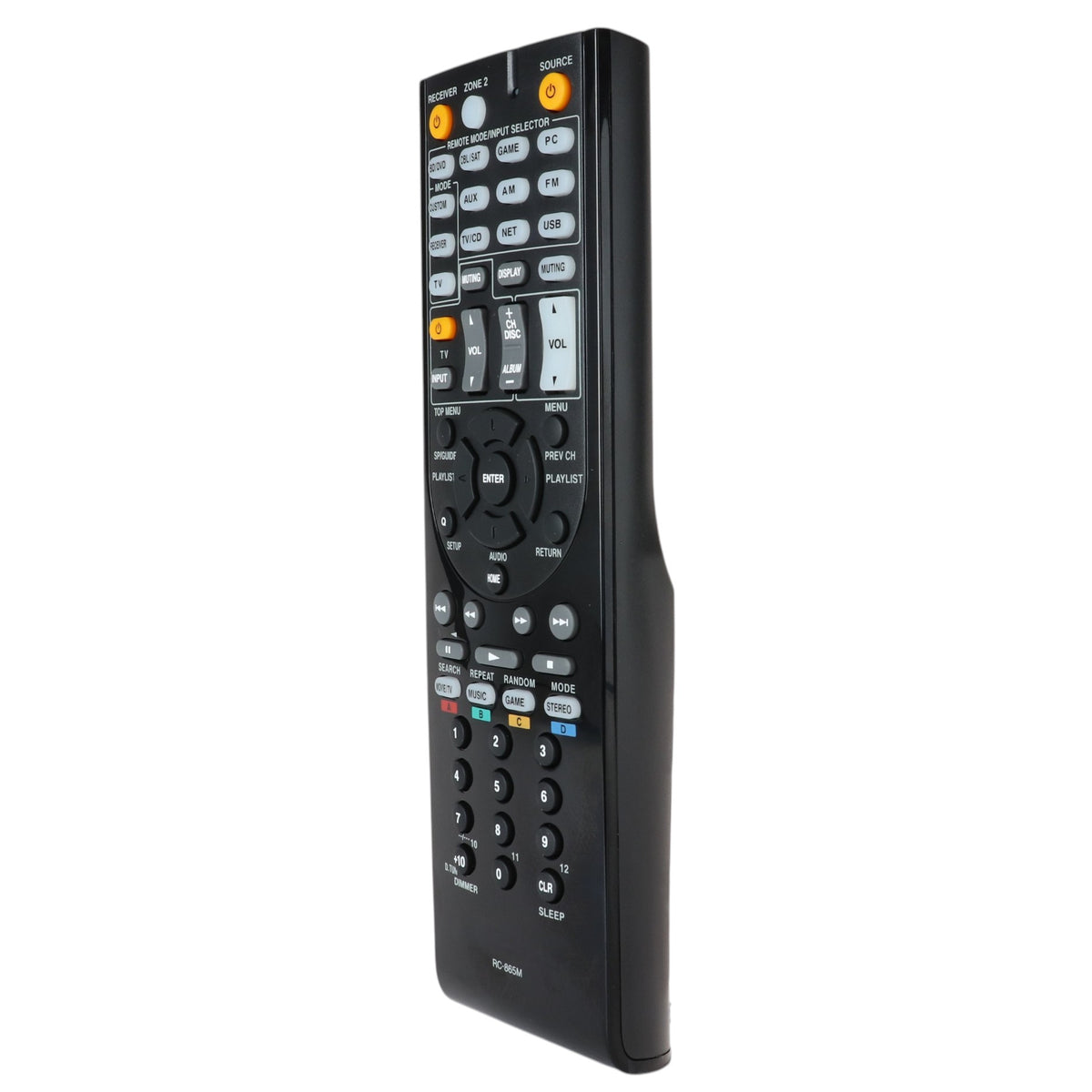 Anderic Replacement RC865M A/V Receiver Remote Control for Onkyo and Integra