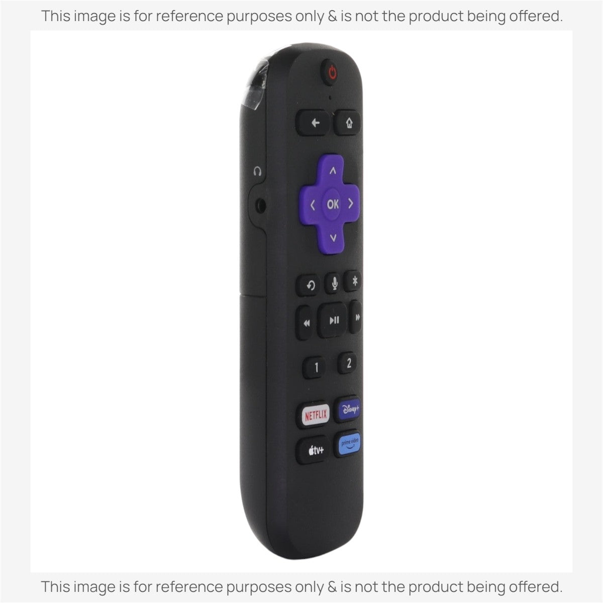 Roku RCEL3 With Headphone jack, Roku TV Remote Control - 3026000134 RC-EL3